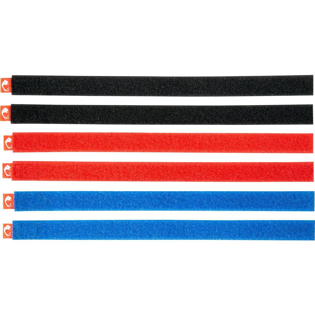 TATONKA® Packsack Hook & Loop Strapset 20mm 6pcs, Klettstreifen-Set zur individuellen Befestigung oder Bündelung