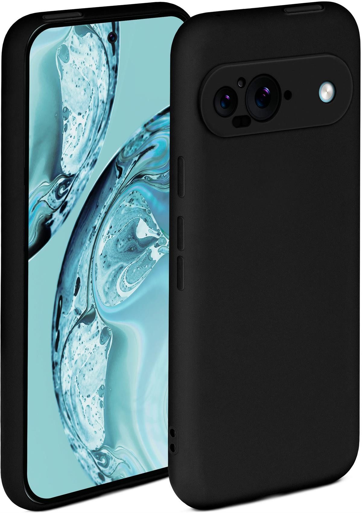 ONEFLOW Handyhülle ONEFLOW® Soft Case für Google Pixel 9, Hülle aus Silikon, Back Cover mit Kameraschutz, weiche Silikonhülle