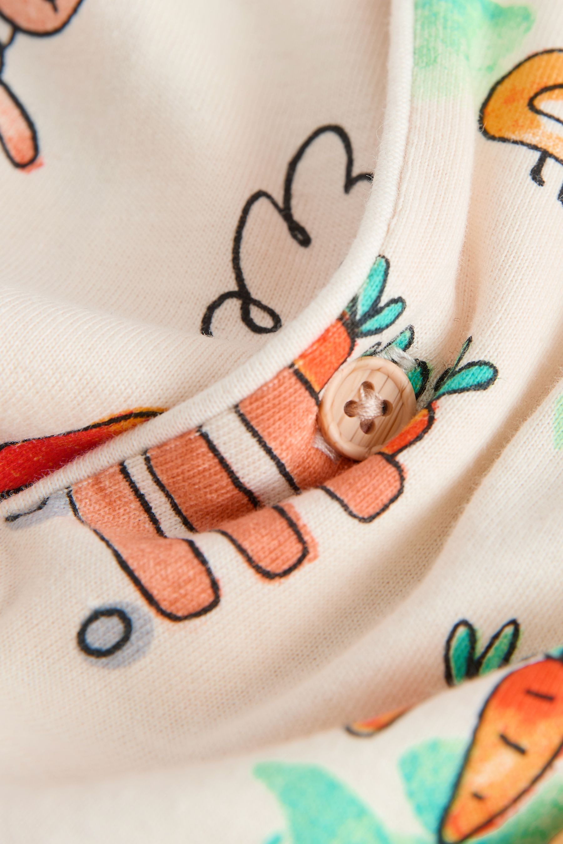 Next Pyjama Kurzer, geknöpfter Single Schlafanzug (2 tlg)