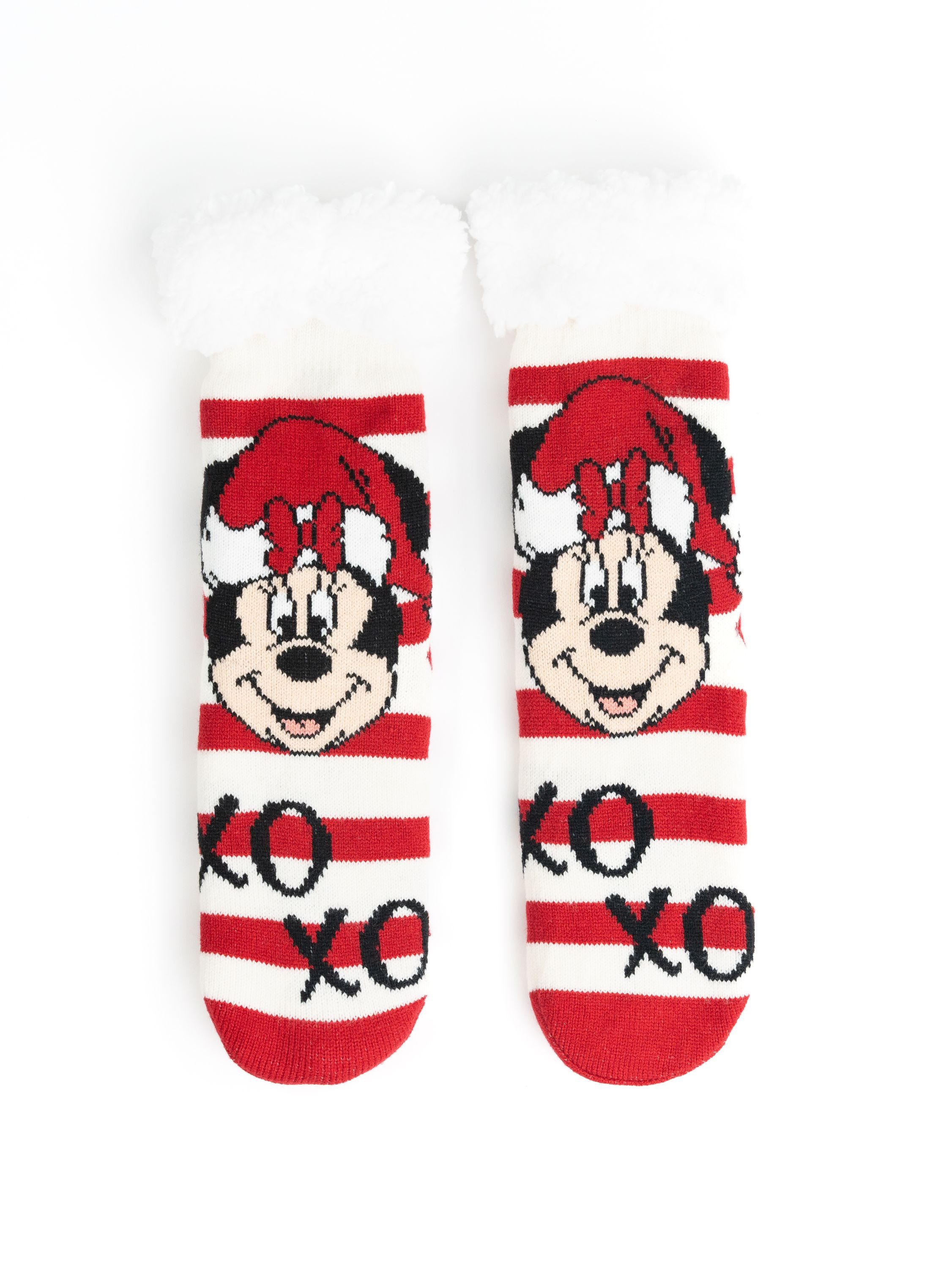 United Labels® Haussocken Disney Mickey Mouse Hüttensocken Haussocken Kuschelsocken Socken