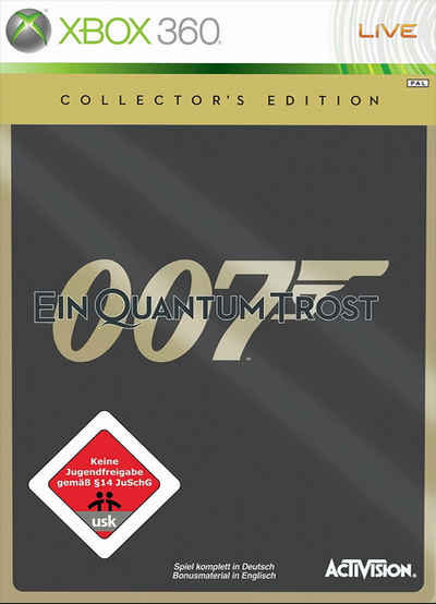 James Bond 007: Ein Quantum Trost - Das Spiel - Collector's Edition Xbox 360