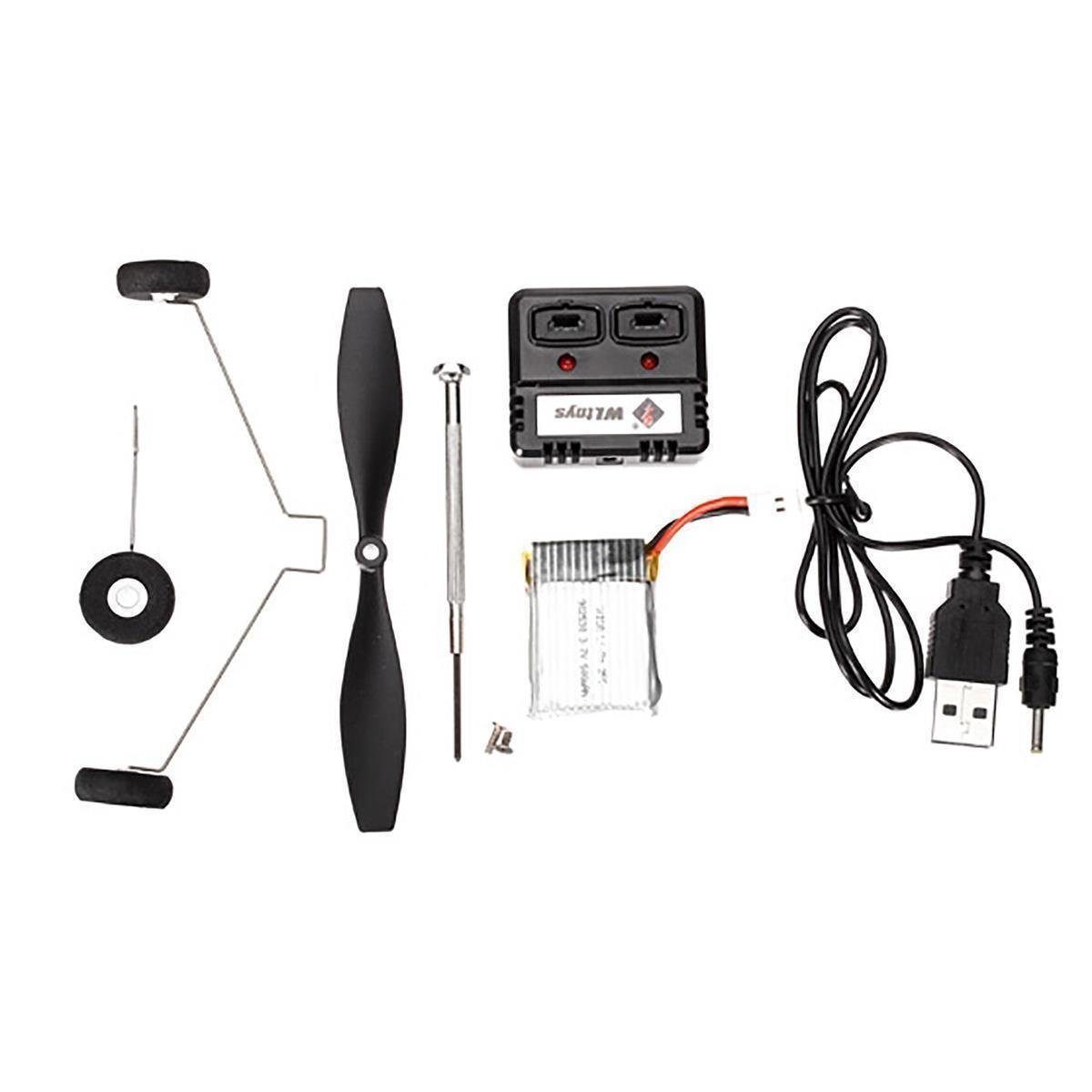 efaso RC-Flugzeug F949S Cessna 182 Ferngesteuertes Flugzeug 3-Kanal - Segler, mit Gyroskop / bruchsicheres EPP-Material