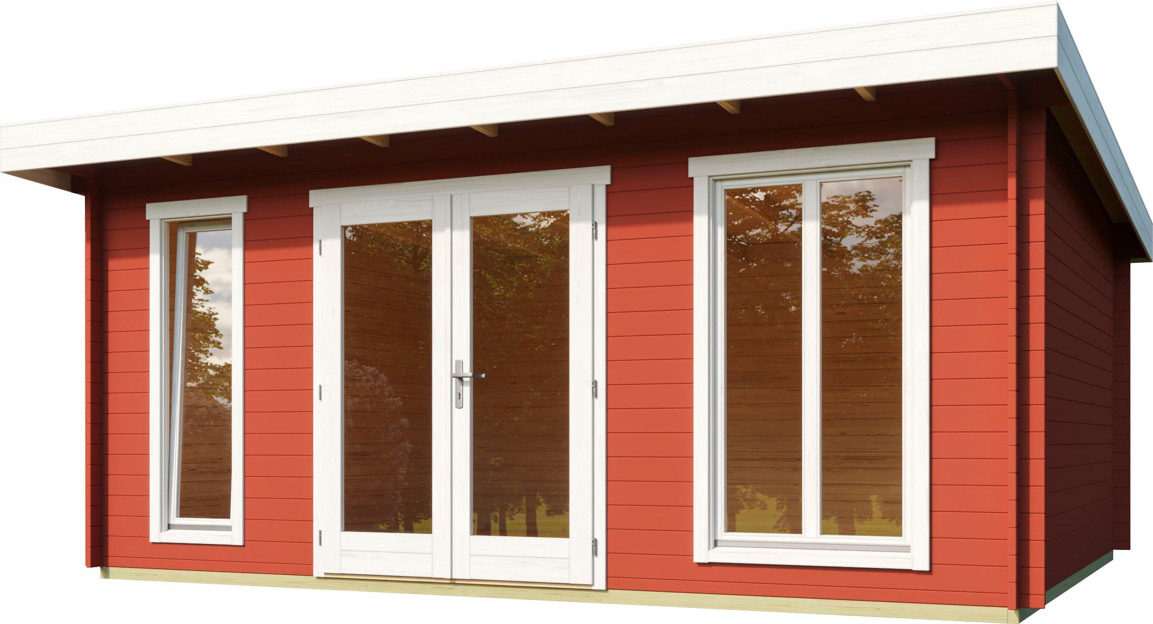 LASITA MAJA Gartenhaus DORSET, BxT: 540x460 cm, (Set, inkl. Fussbodenbretter zum verlegen)