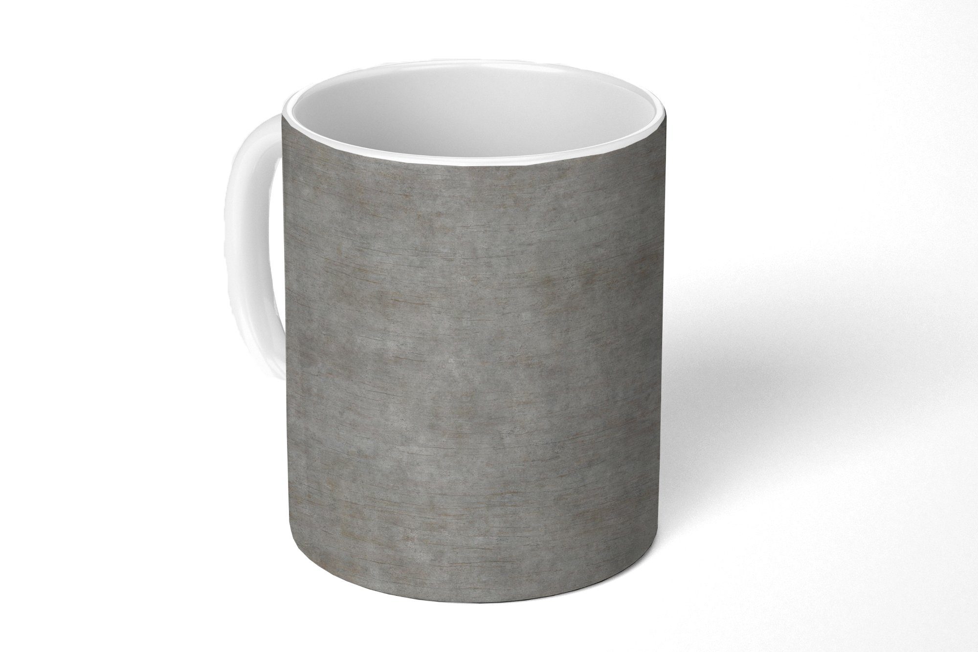 MuchoWow Tasse Beton - Wand - Muster, Keramik, Kaffeetassen, Teetasse, Becher, Teetasse, Geschenk
