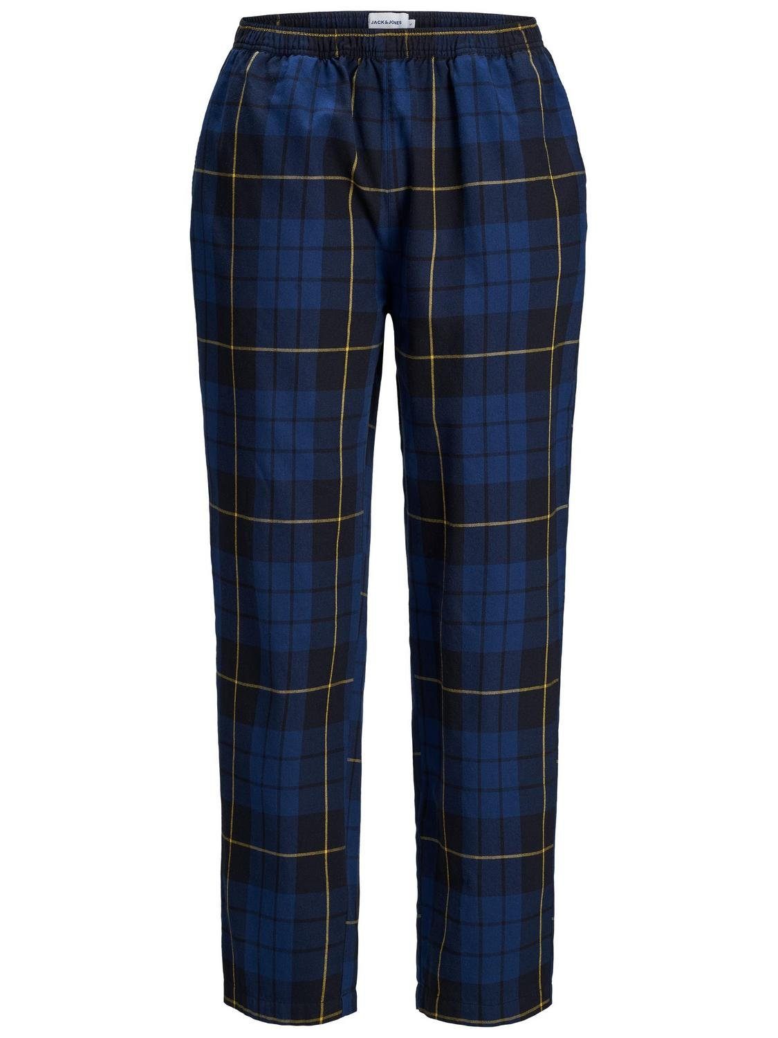 Jack & Jones Heren Pyjamabroek Flanel Lange Pijpen JACRIMON PANTS Geruit | Underwear District