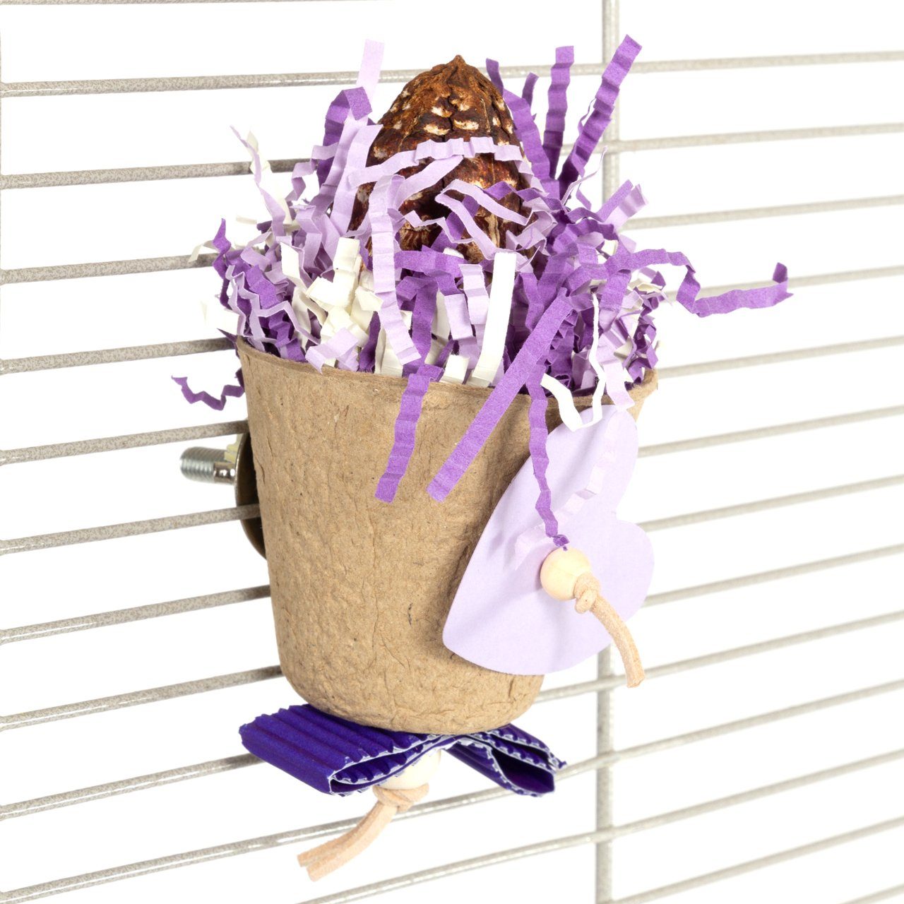 Vogelspielplatz Papageienspielzeug "Mahogany Cup"