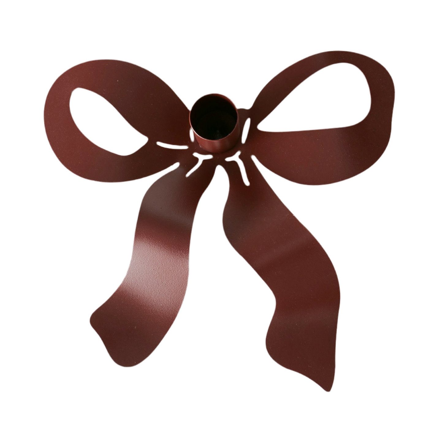 MF Kerzenhalter Kerzenhalter Red Bow Schleifen günstig online kaufen