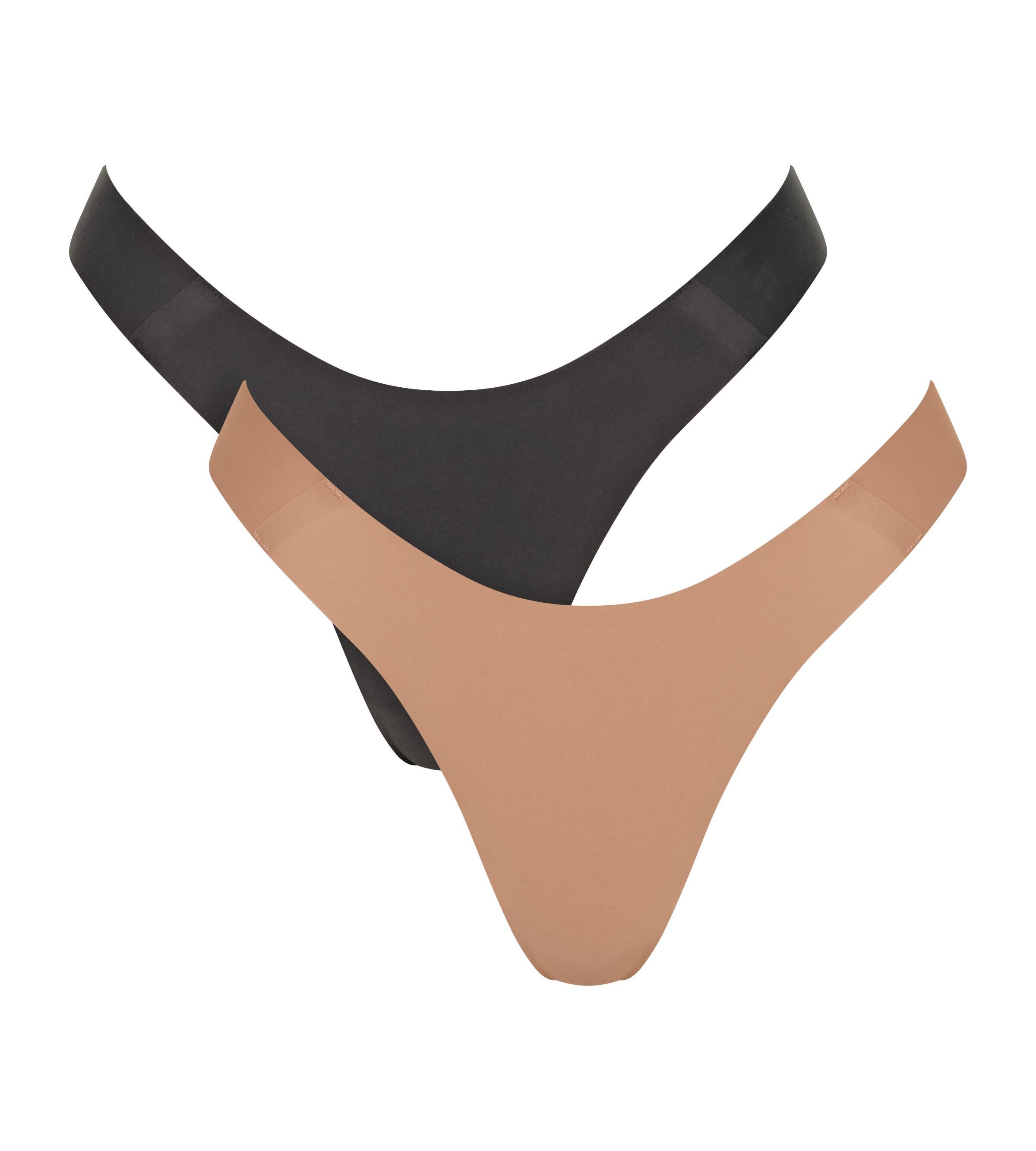 sloggi Tanga ZERO Feel 2.0 (2er Pack) nahtlos und unsichtbar, Mikrofaser, hochelastisch