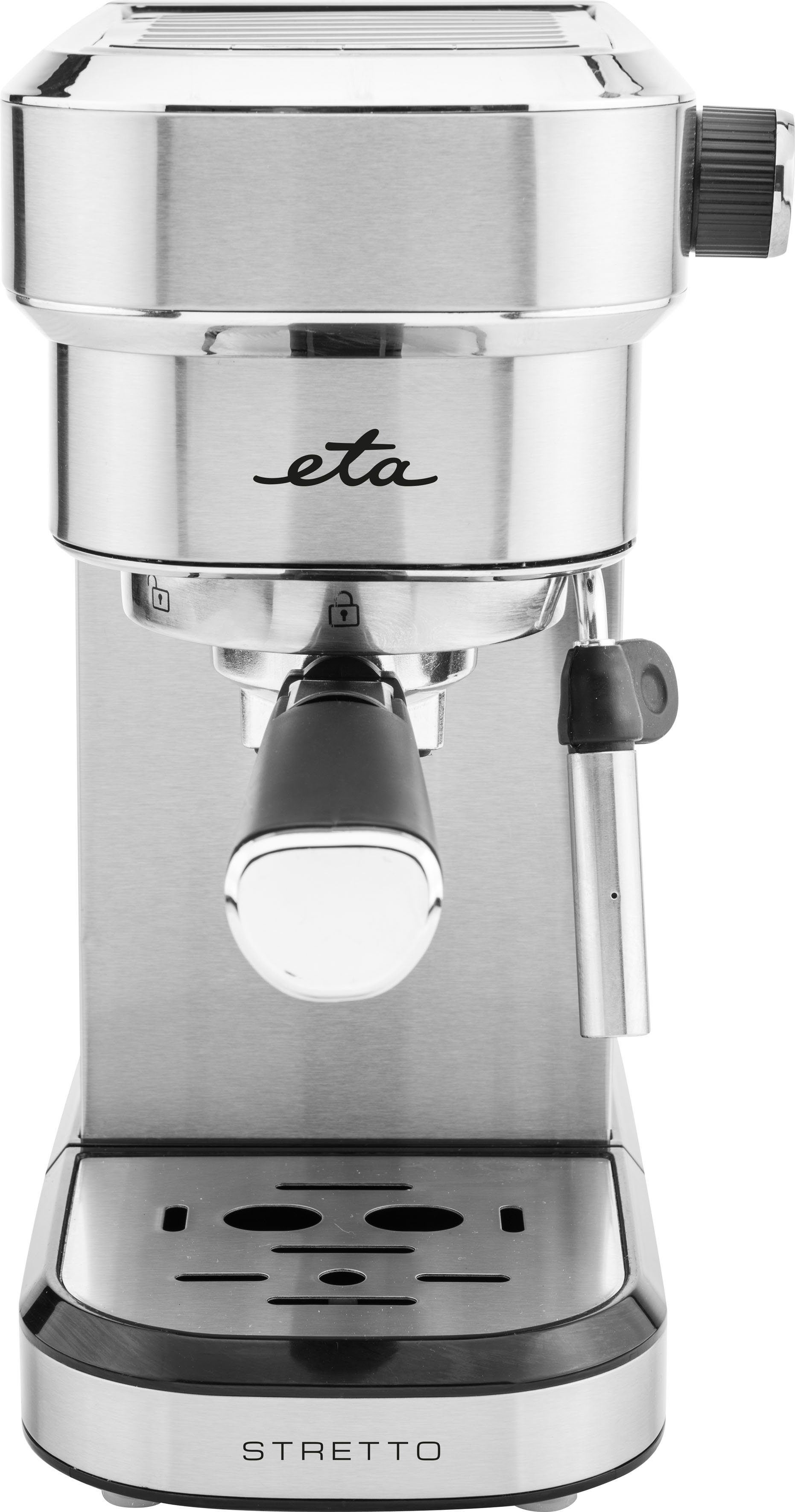 eta Espressomaschine STRETTO ETA21890000, Slim-Design, 1350 W, Wassertank 750 ml, Pumpendruck bis 15 Bar