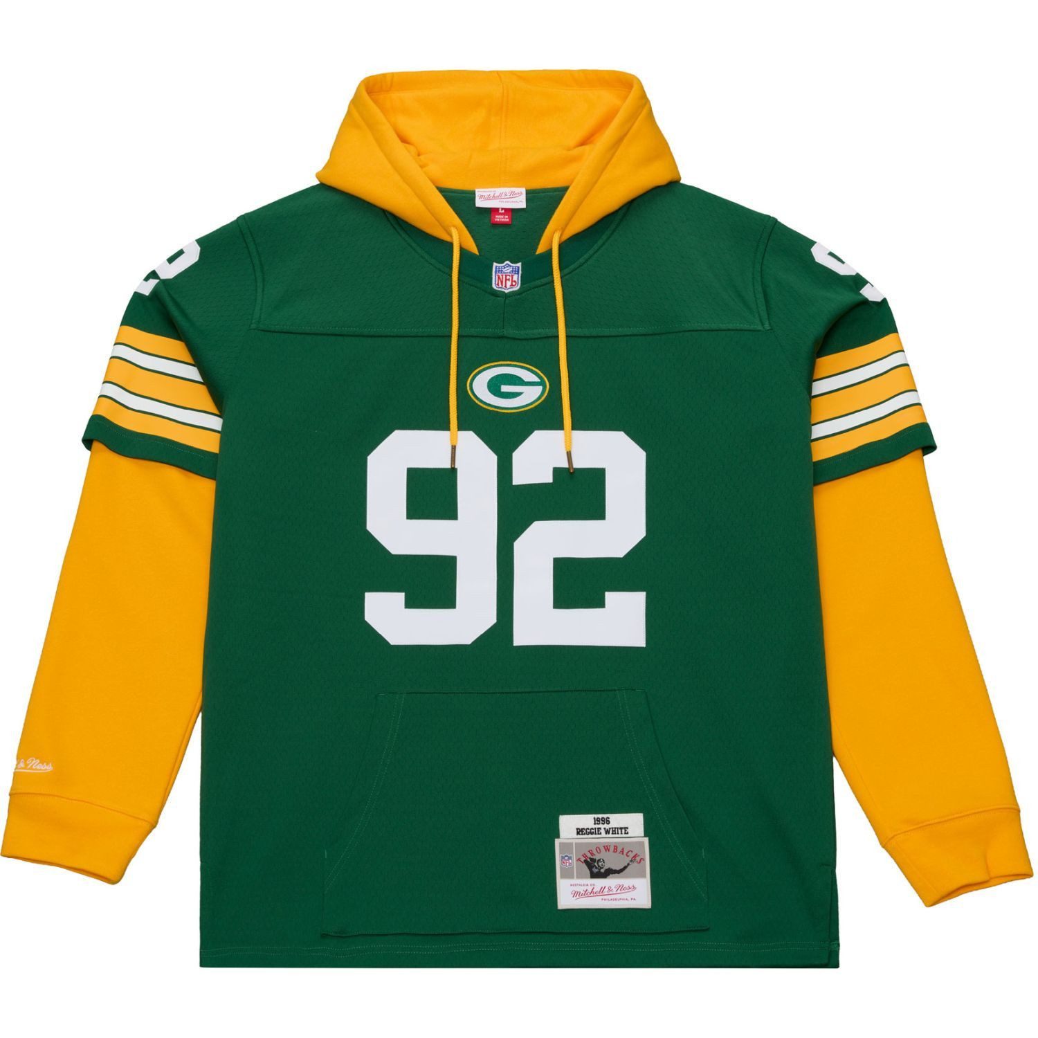 Mitchell & Ness Kapuzenpullover Jersey Green Bay Packers