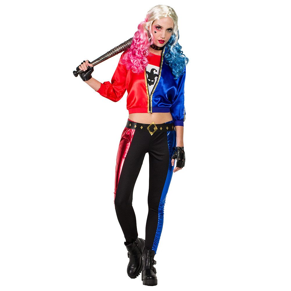 Hexen-Kostüm Jester Fatale Schurkin Halloween Kostüm für Damen