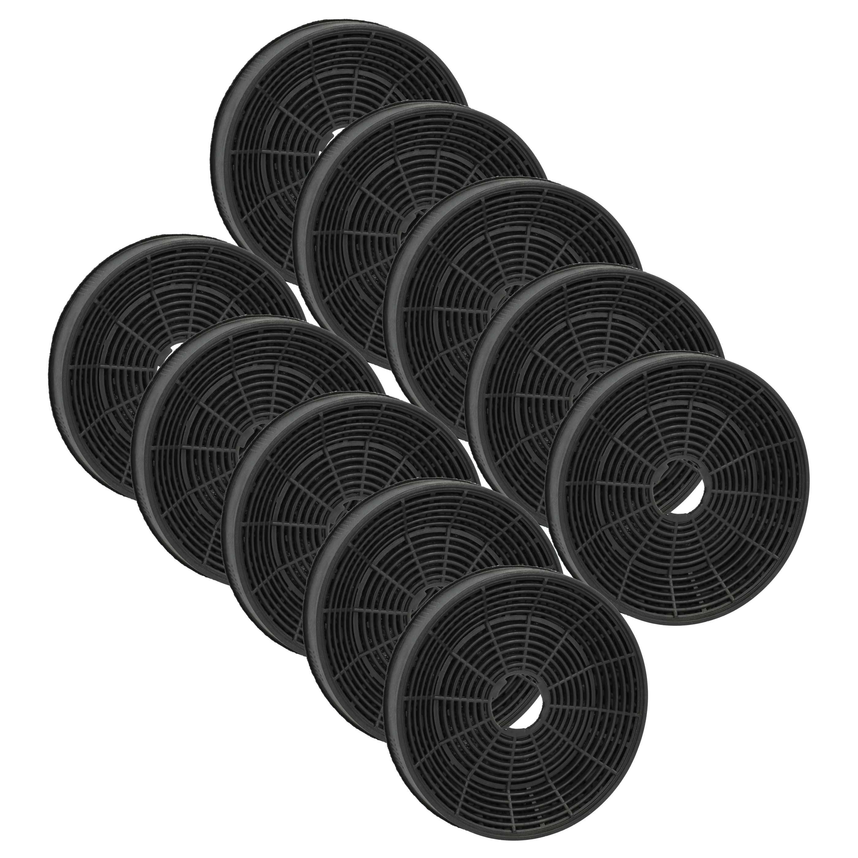 vhbw Aktivkohlefilter Ersatz für Silverline AF100, YT971.1000.05, KF001 für Dunstabzugshaube, Zubehör für KF 17146 / FWK-160 / AS-AZKF4000 / KF165730009 / KF9189204771 / KF971100007 / 115708 / 165730009 / 971100007 / 9189204771 / 1160826 / GDK 59000 BXB / AF100 / KF001 / YT971.1000.05 Universal