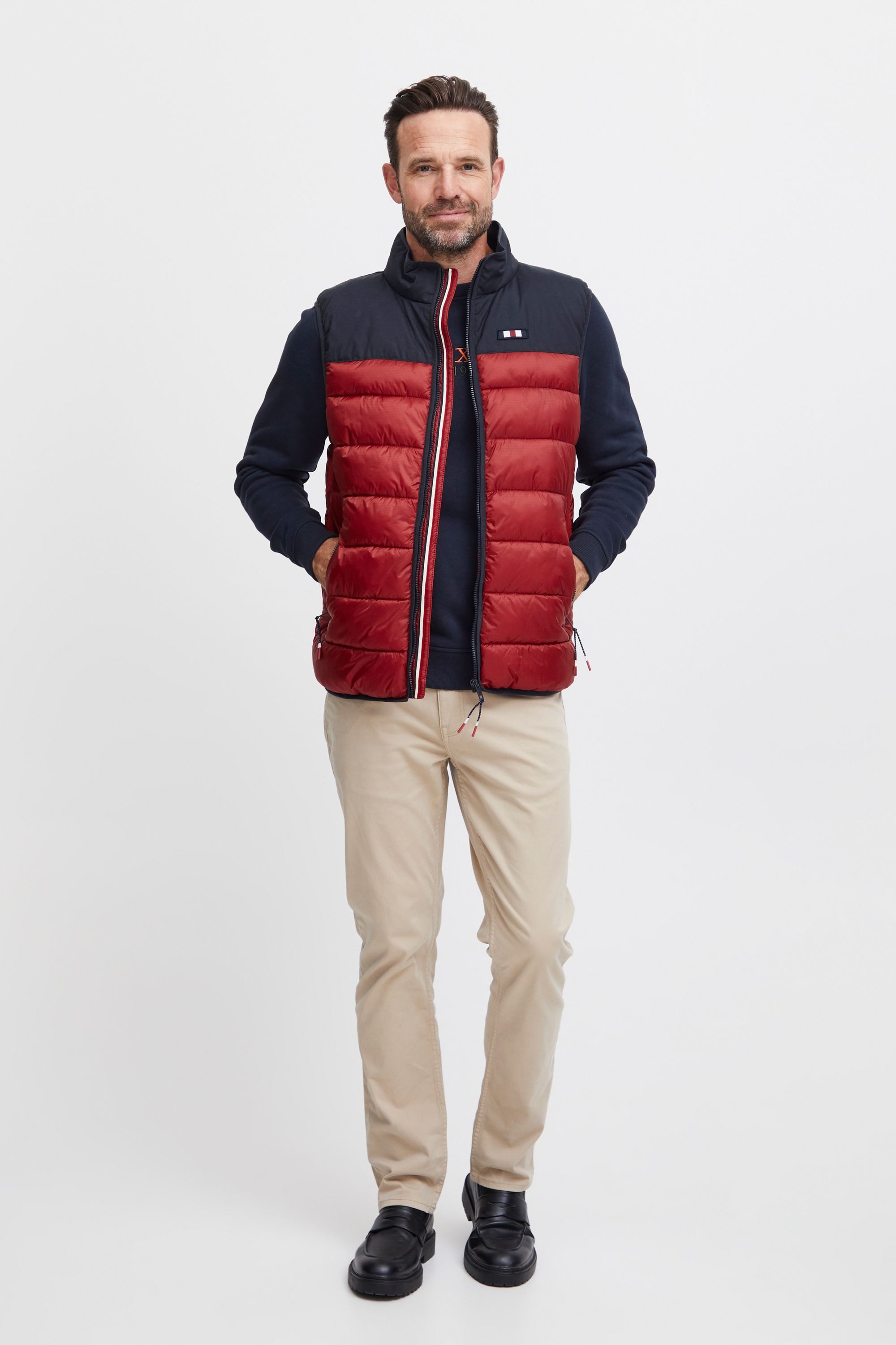 FQ1924 Steppweste FQVinncent 2 colour padded waistcoat 21900507 Modische St günstig online kaufen