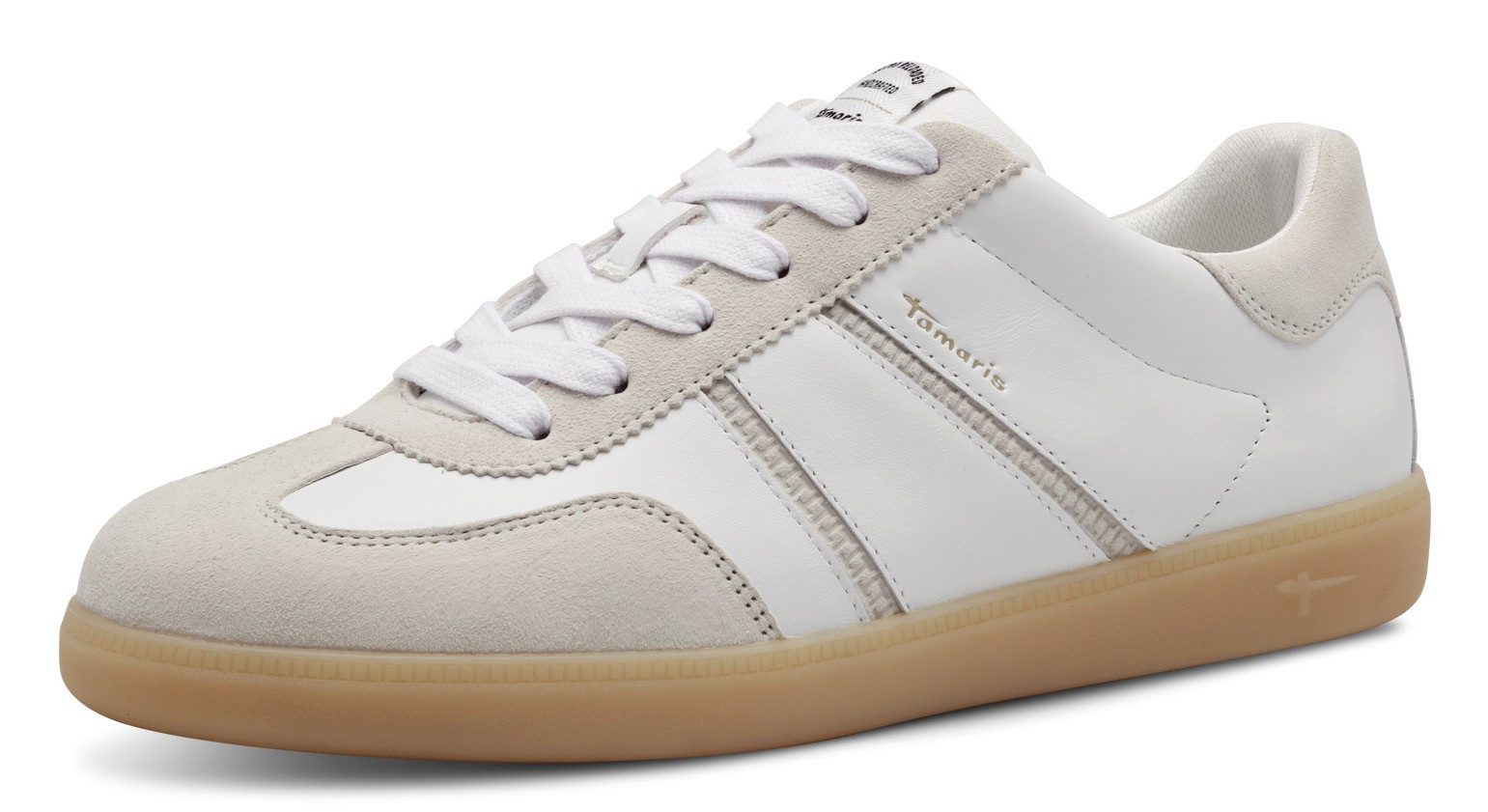 Tamaris Plateausneaker Freizeitschuh, Halbschuh, Schnürschuh mit gepolstertem Schaftrand