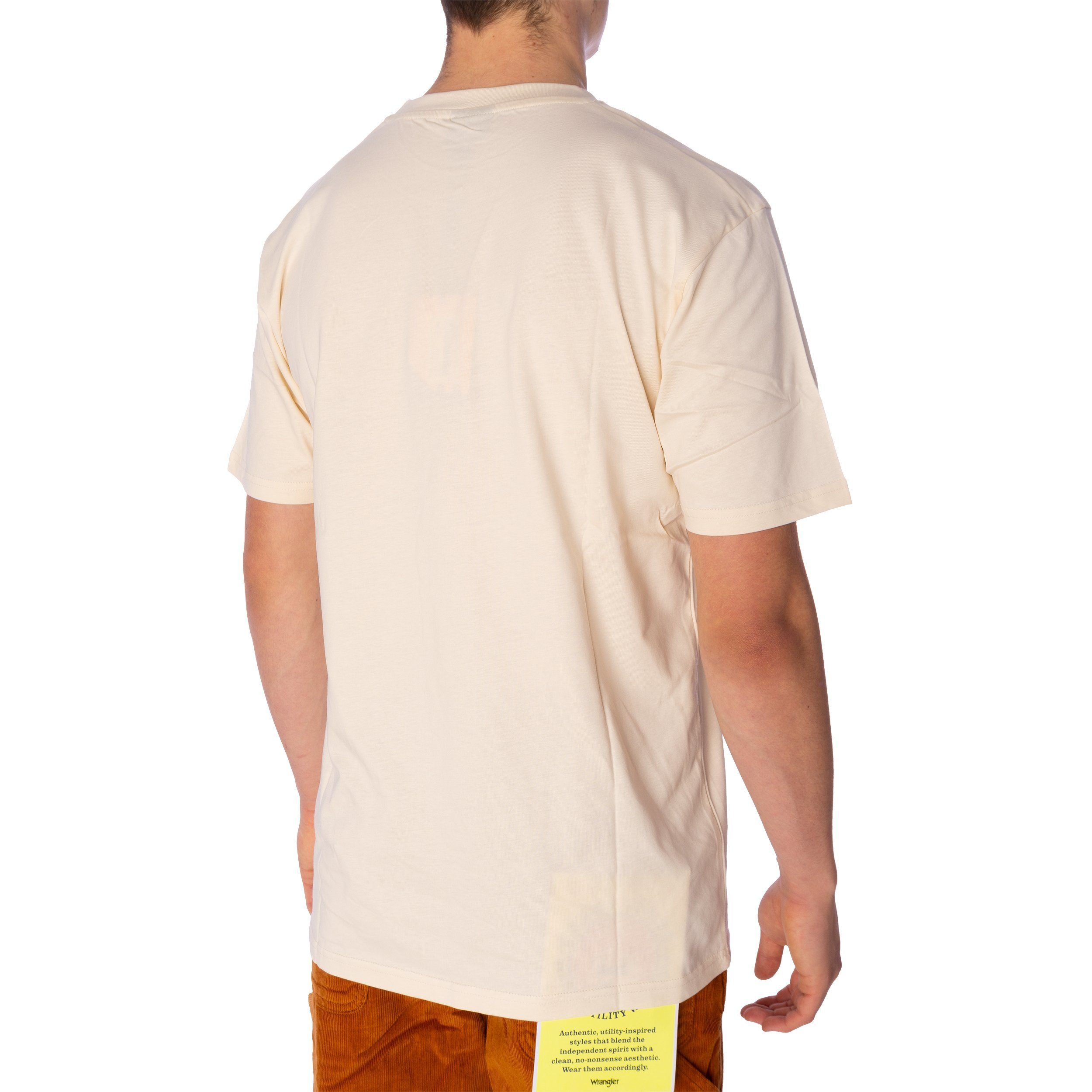 (1-tlg) T-Shirt offwhite/burgundy Ellesse T-Shirt Ellesse Aprel