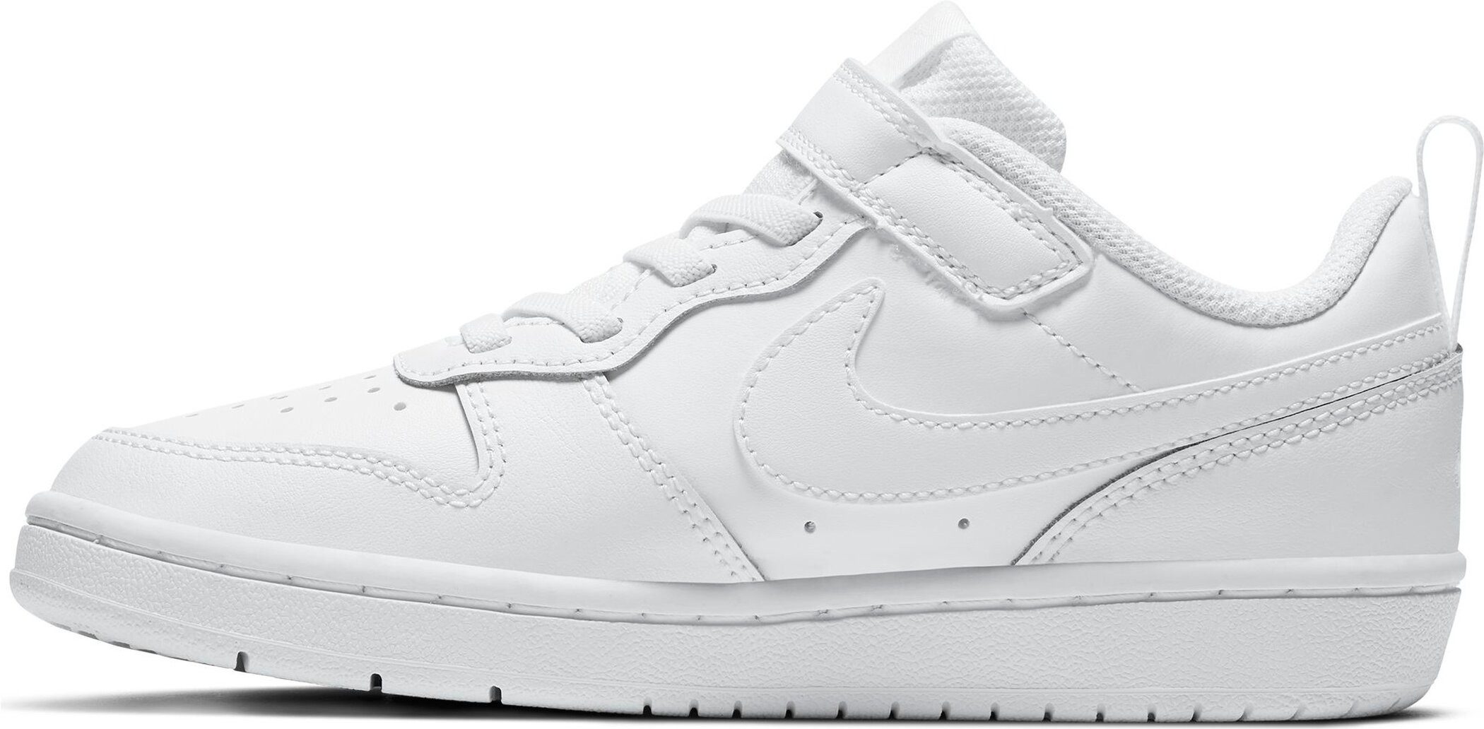 Nike Sportswear Court Borough Low 2 (PS) Sneaker Design auf den Spuren des Air Force 1, für Kinder