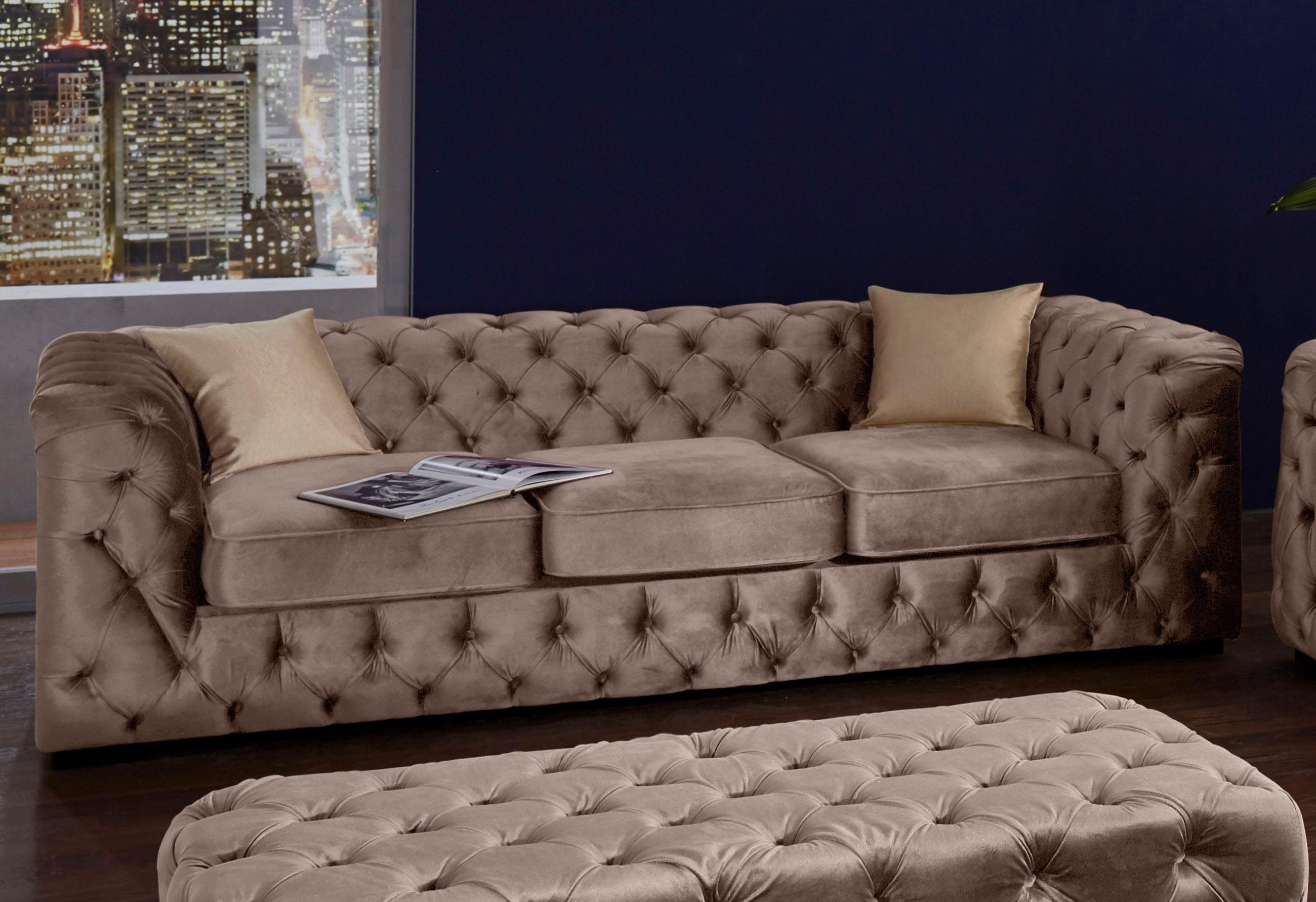 Guido Maria Kretschmer Home&Living Chesterfield-Sofa Kalina, günstig online kaufen