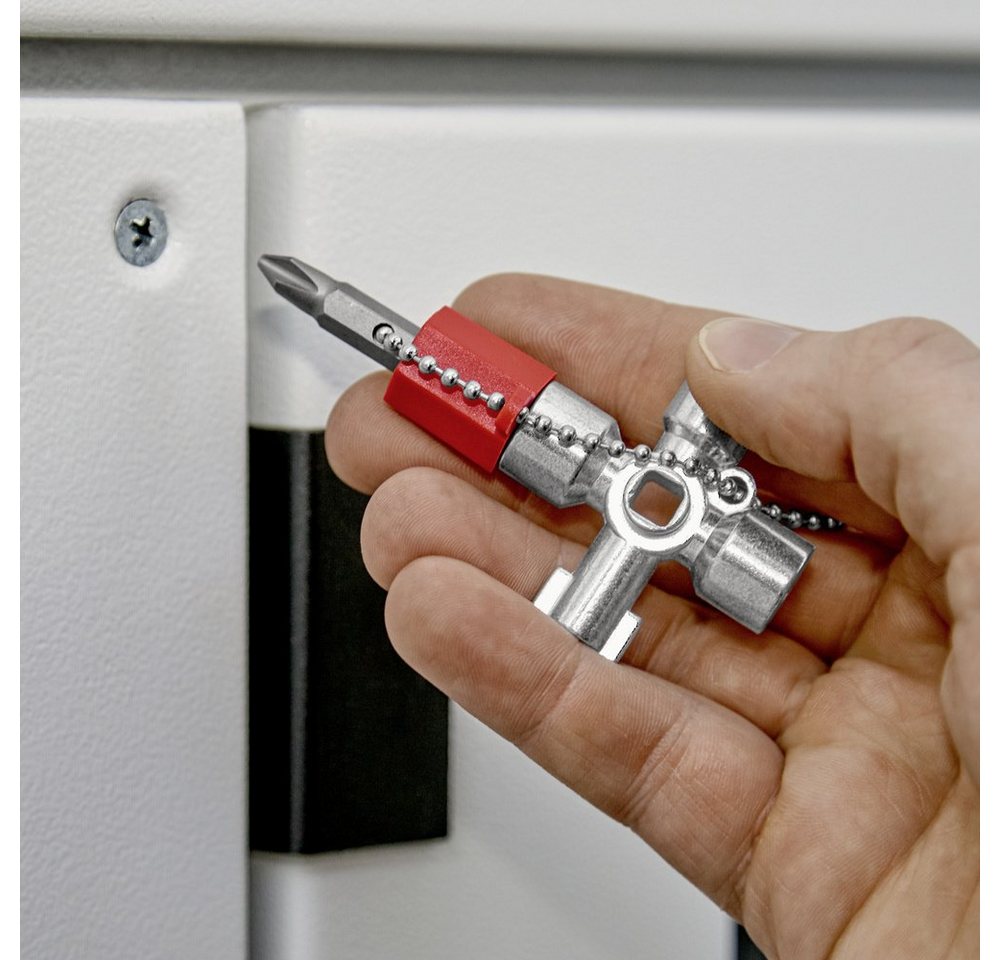 Thumbnail - Knipex Verteilerbox Knipex 00 11 02 Schaltschrankschlüssel 1 St.