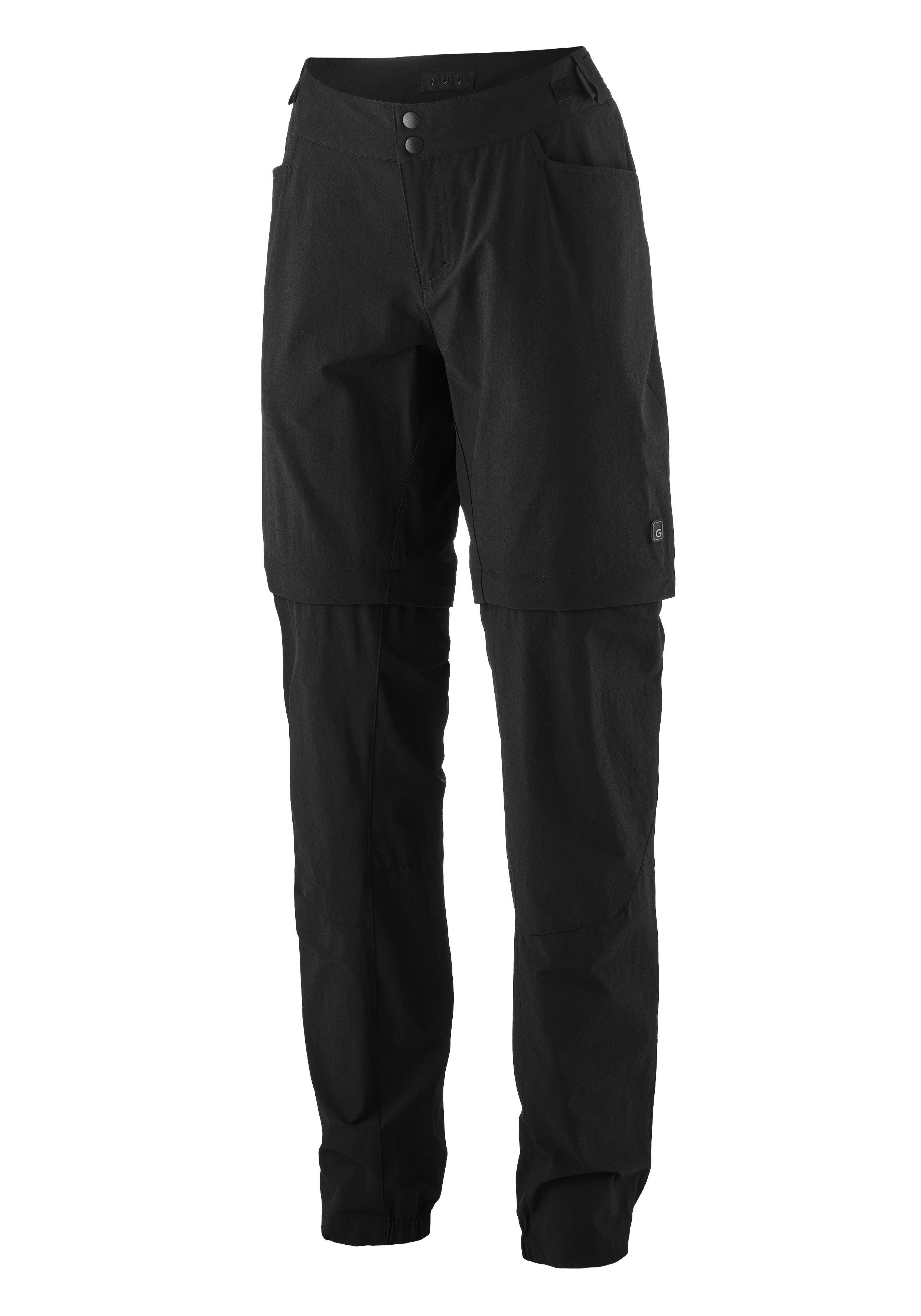 Gonso Fahrradhose Adventure Pants Zip Off W Damen Zip-Off Radhose mit Sitzpolster, Hose zur Shorts abzippbar