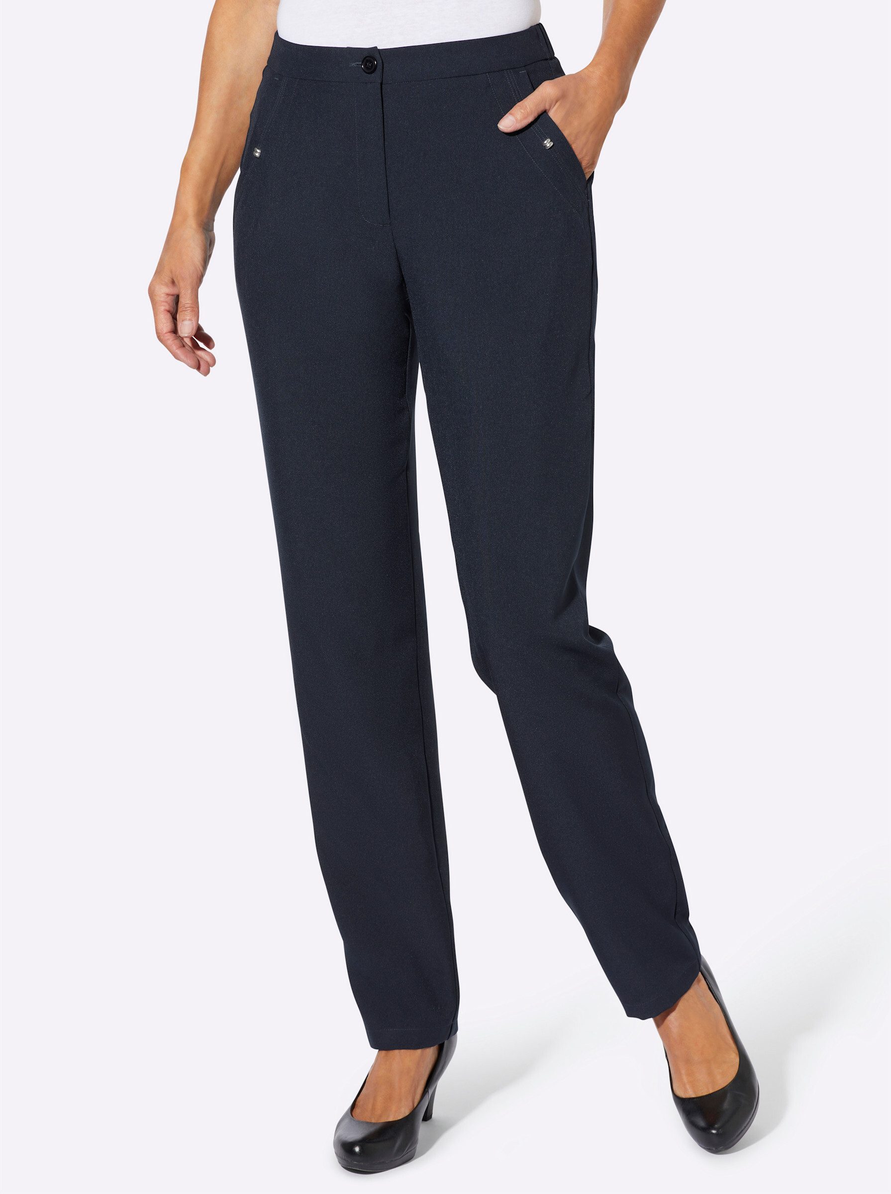 Sieh an! Jerseyhose Hose komfortabel