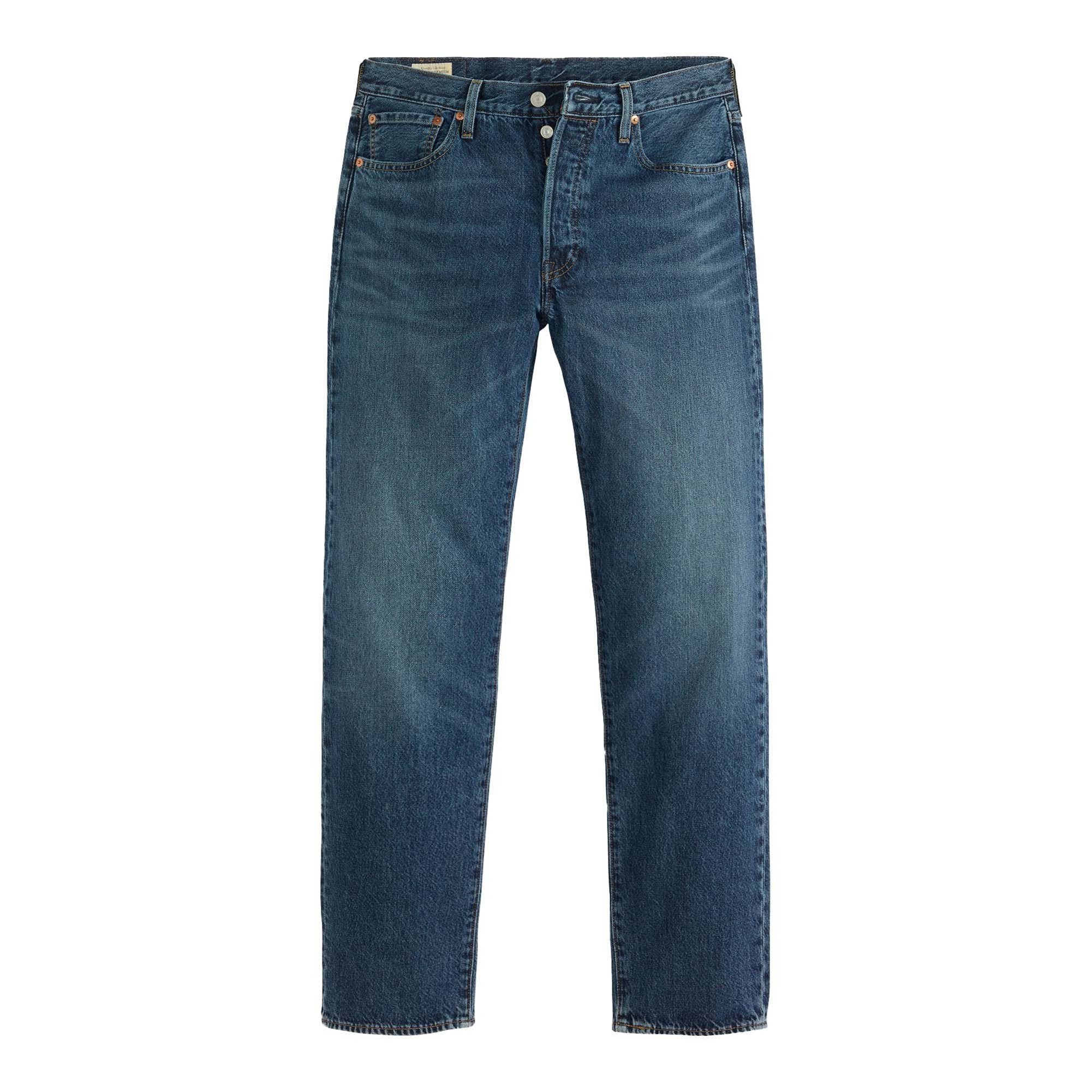 Levi's® Regular-fit-Jeans Herren Jeans 1er Pack Baumwolle 501 Original