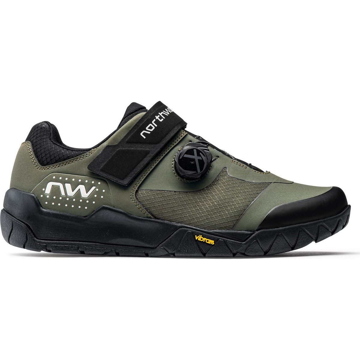 Northwave Overland Plus Fahrradschuh Leichte, strapazierfähige Schuhe mit Vibramsohle für besten Grip und