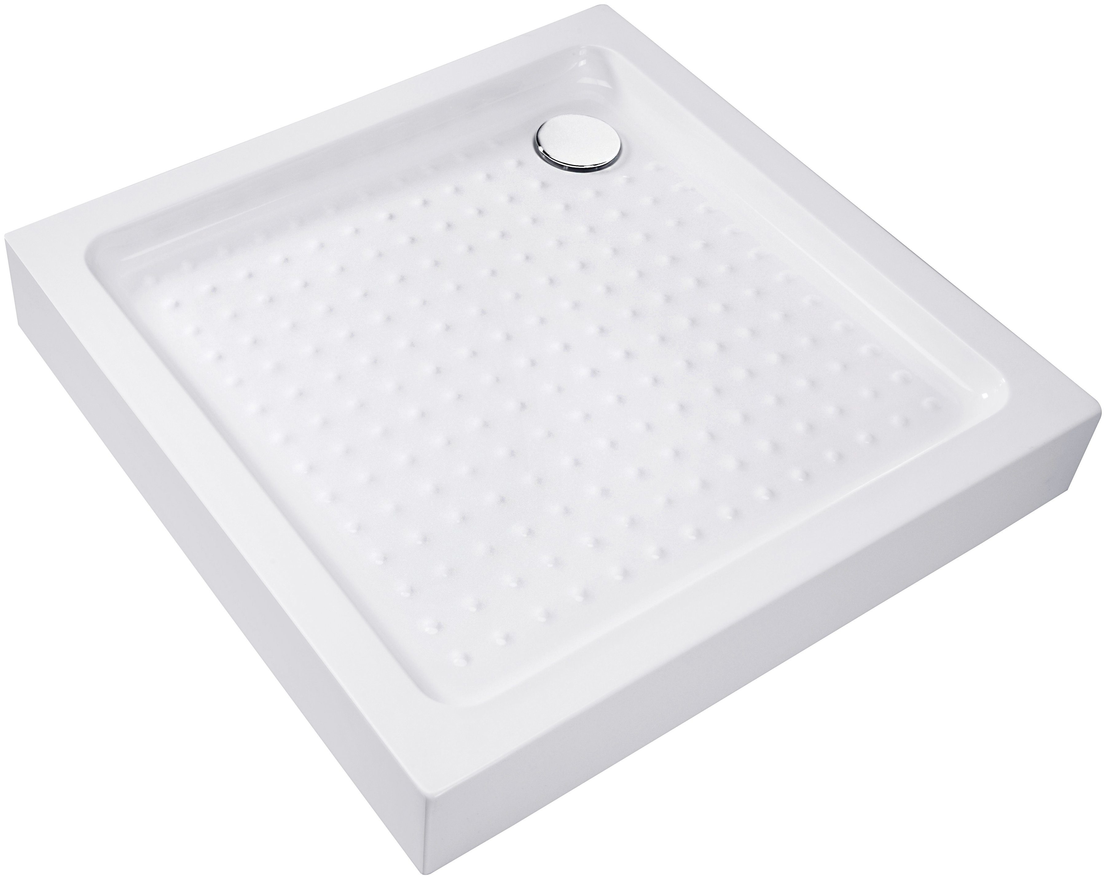 welltime Eckduschwanne Summer 90x90, quadratisch, Sanitäracryl, Set, Inklus günstig online kaufen