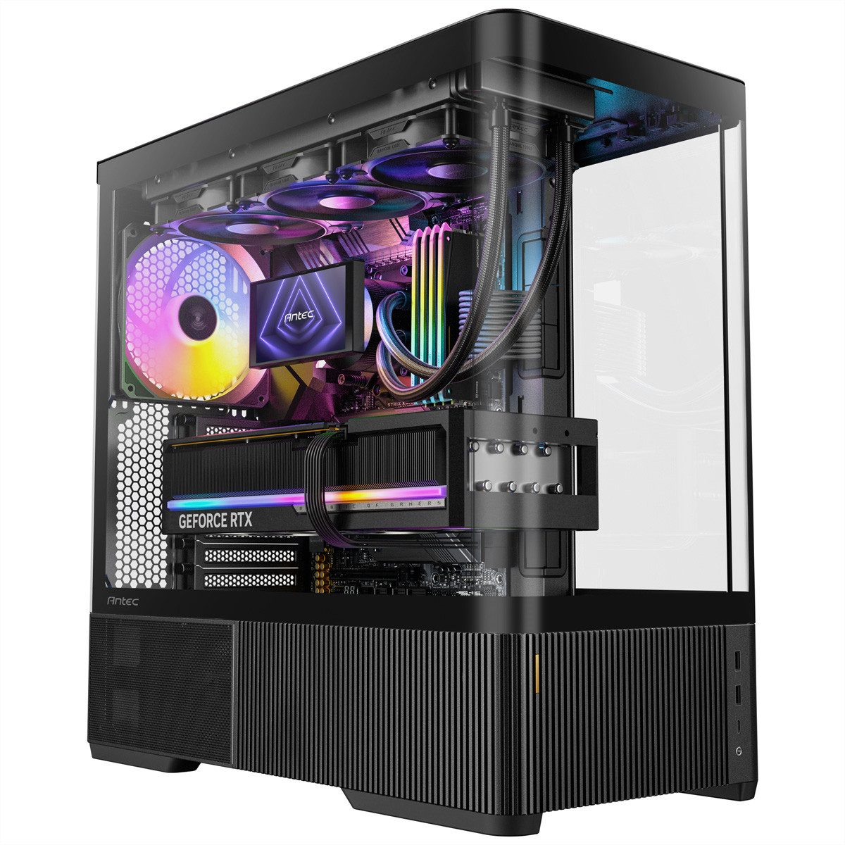 Antec PC-Gehäuse Constellation C6 Curve ARGB PC Gehäuse ATX Midi Tower