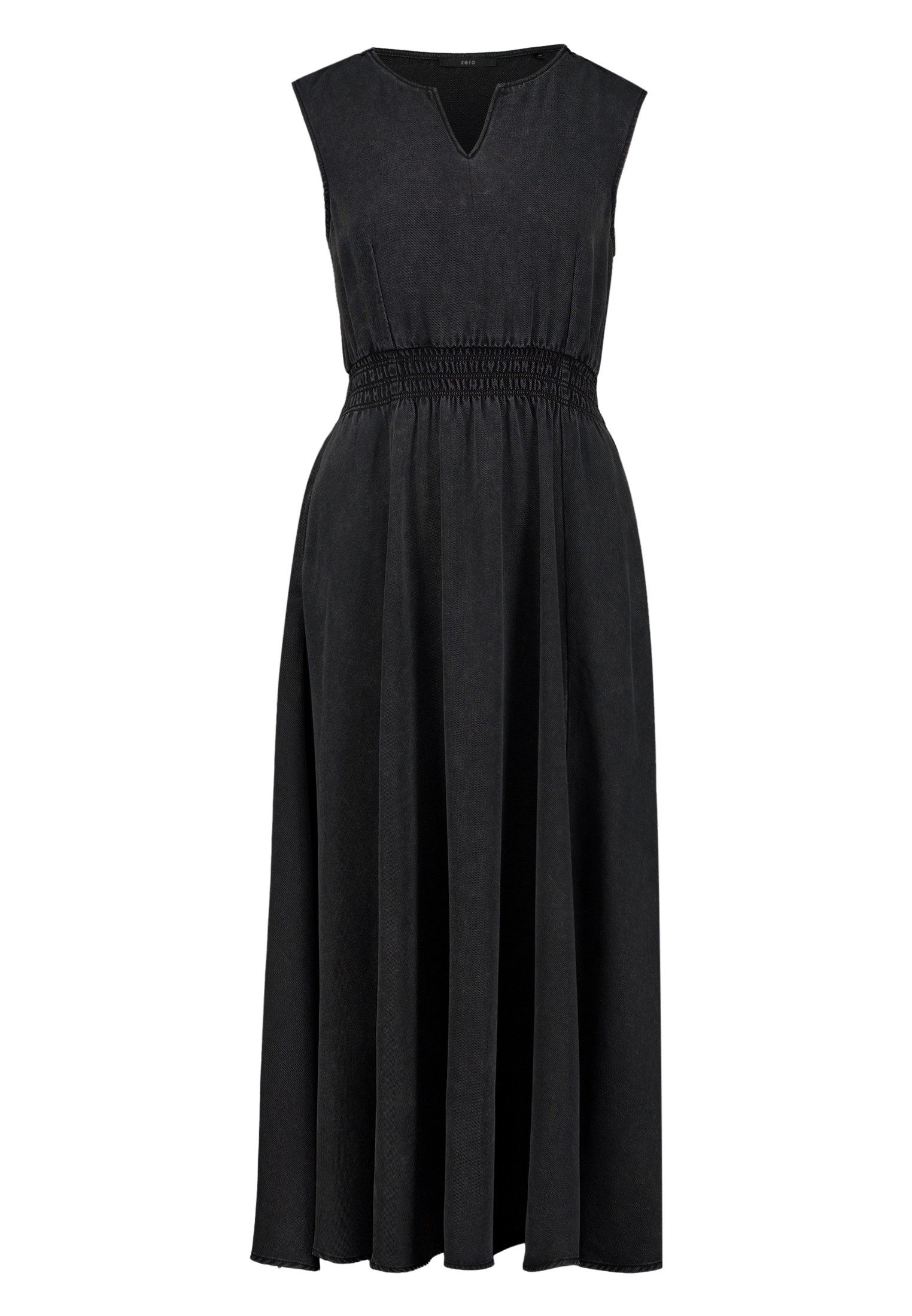 Zero Midikleid Damen mit elastischem Bund Material