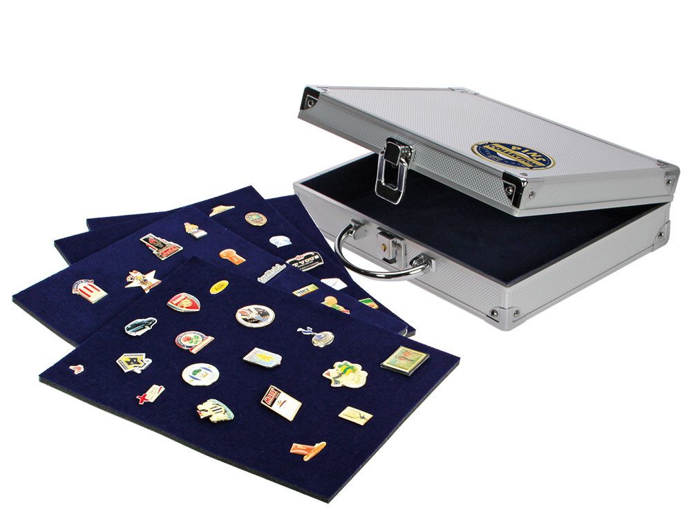 Safe-Album Anstecknadel Alu-Koffer für Pins günstig online kaufen