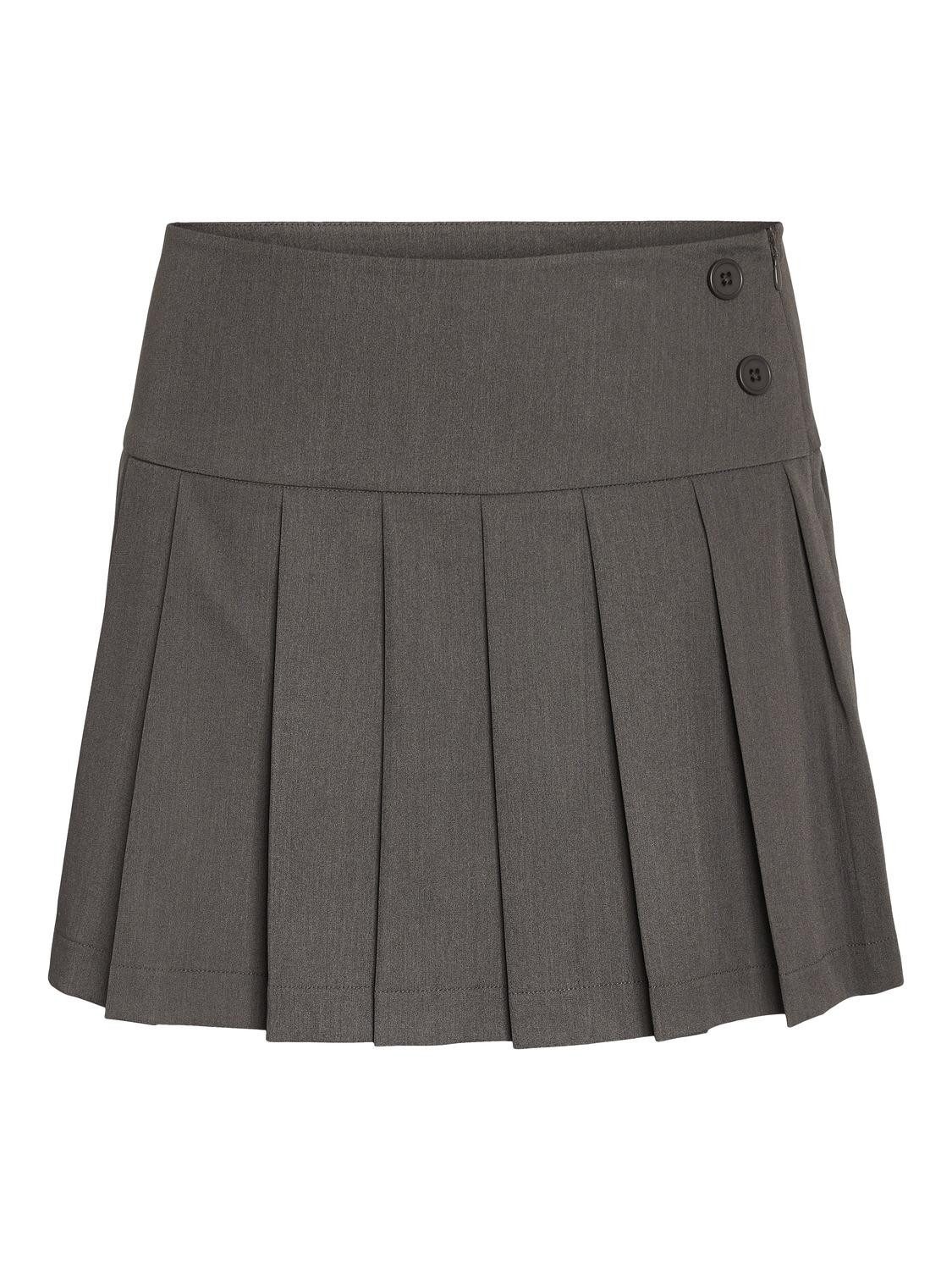 Noisy may Sommerrock Mini-Länge Mid Waist Knopfdetail NMTHEA NW PLEAT TAILORING MINI SKIRT