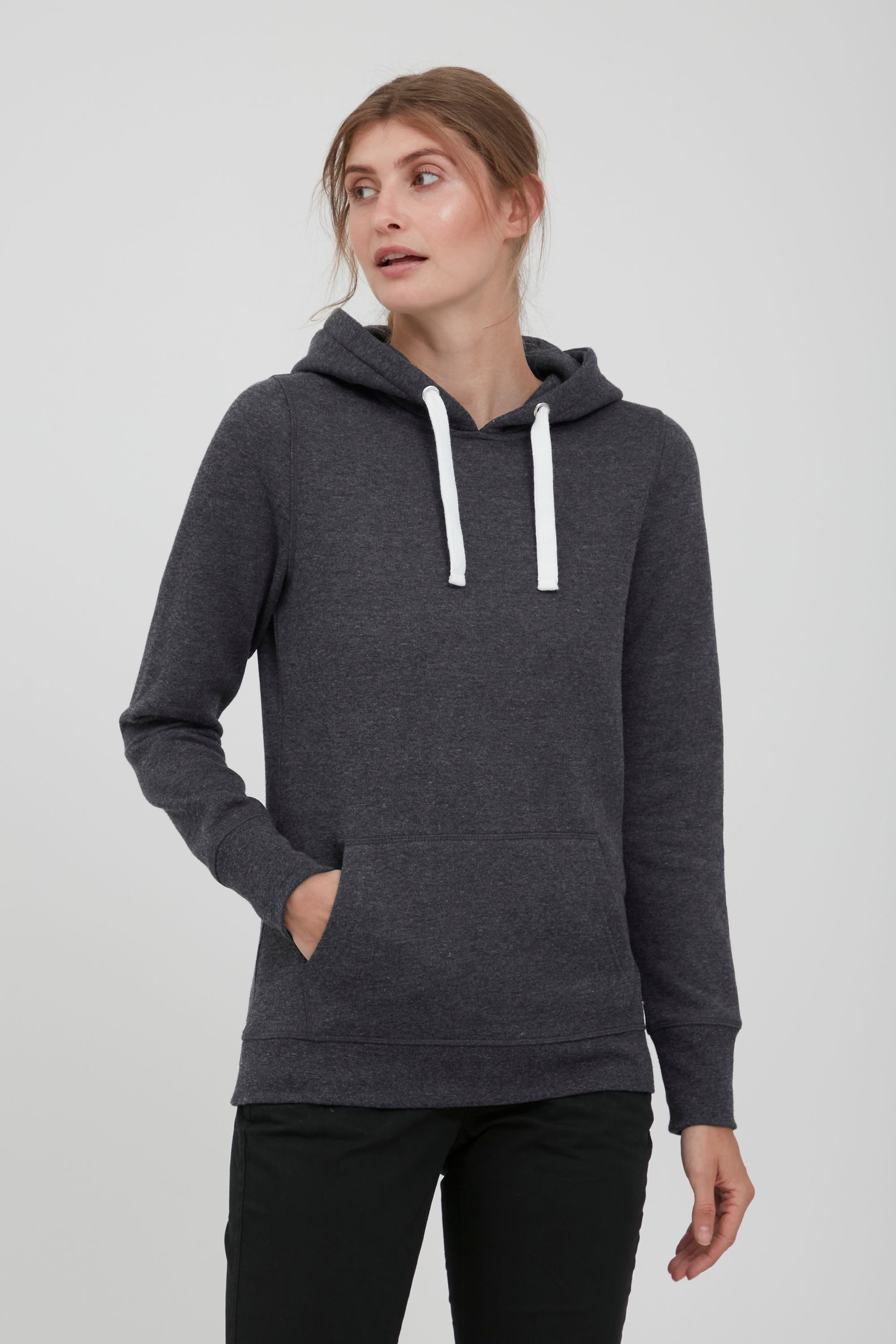 OXMO Hoodie OXOlive Kapuzenpullover mit weicher Fleece-Innenseite