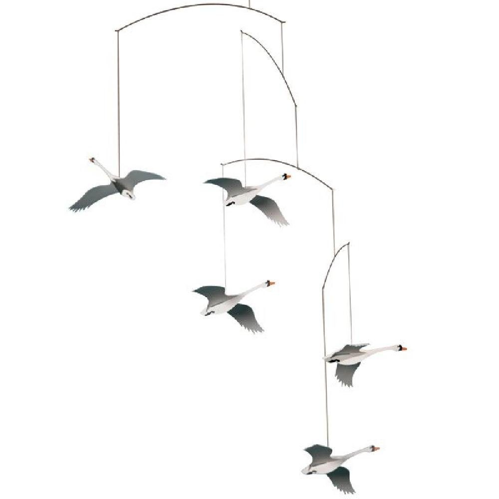 Flensted Mobiles Mobile Mobile Die Schwäne des Nordens