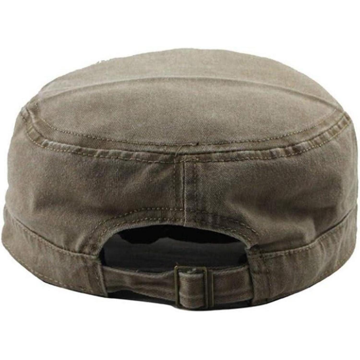 LuxusKollektion Army Cap Klassische Premium Army Cap Military Style Armee Hut Männer Low – Bild 4 von 5