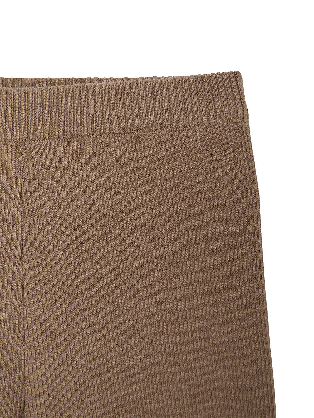 vertbaudet Leggings Rippstrick-Leggings Wide-Leg mit Rüschen – Bild 3 von 5
