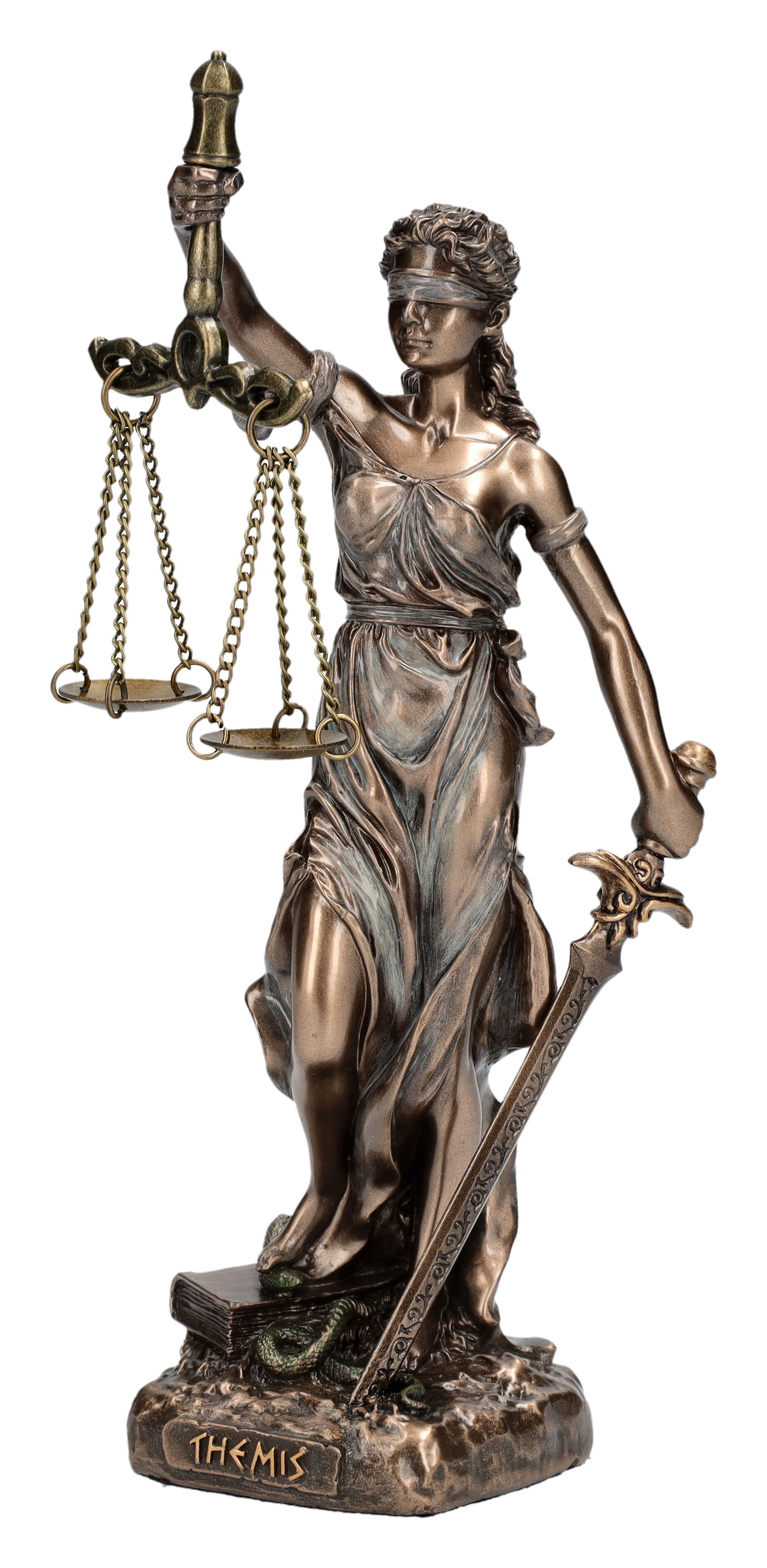 Figuren Shop GmbH Dekofigur Themis Göttin – Gerechtigkeit Figur Mythologie günstig online kaufen