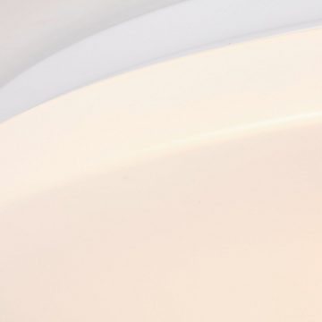 Brilliant Deckenleuchte Alon, Alon LED Deckenleuchte 33cm weiß, Metall/Kunststoff, 1x LED integriert