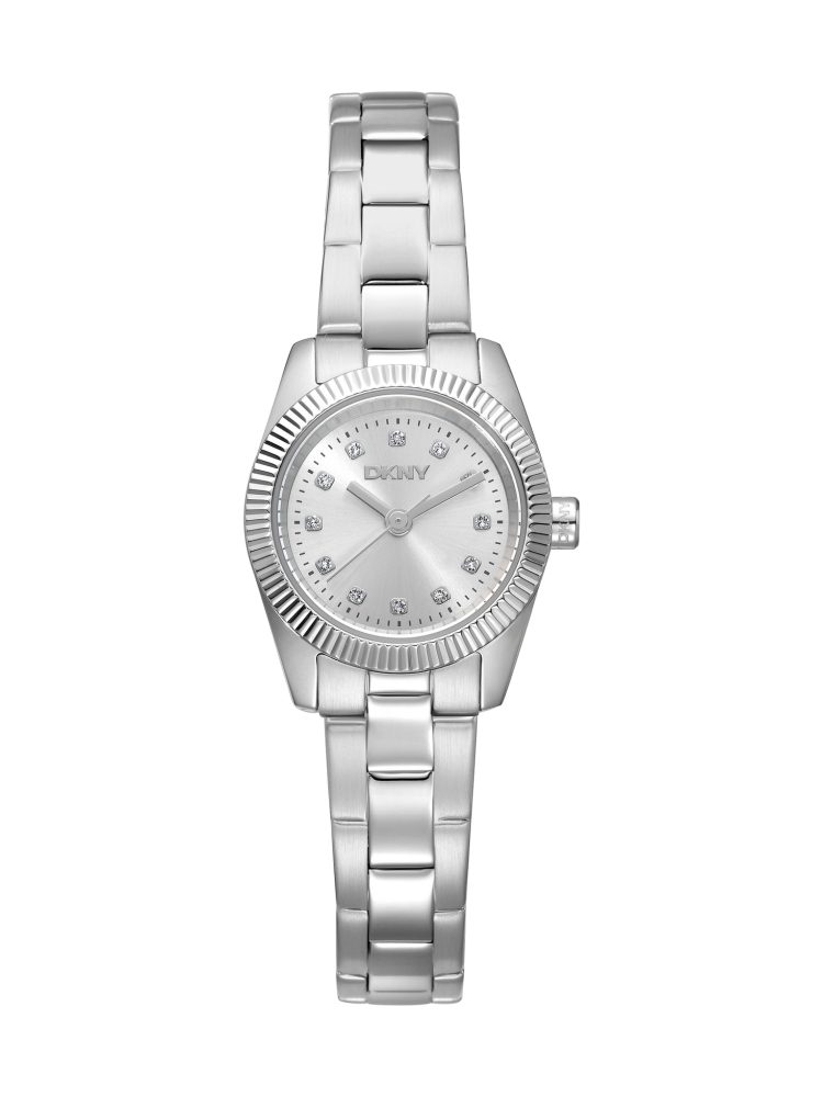 DKNY Quarzuhr DKNY Mini Silver Stainless Steel mini silver stainless steel DK1L125M0