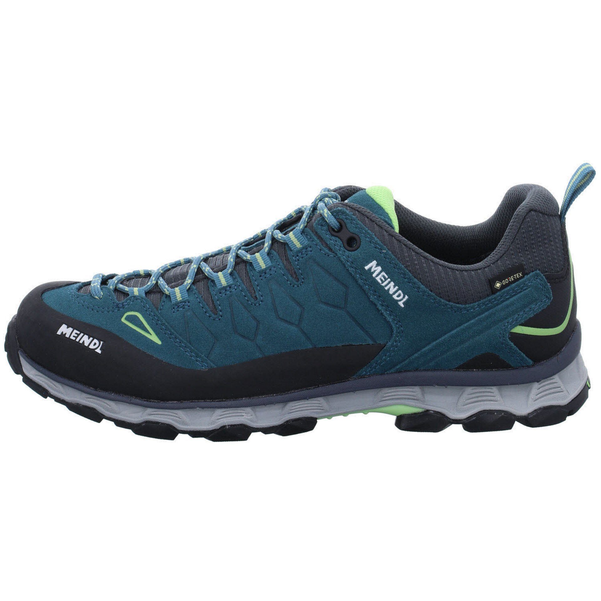 GTX Outdoorschuh Meindl Schuhe Trail Outdoor Herren Outdoorschuh Dunkelgrün/lemon Lite Leder-/Textilkombination