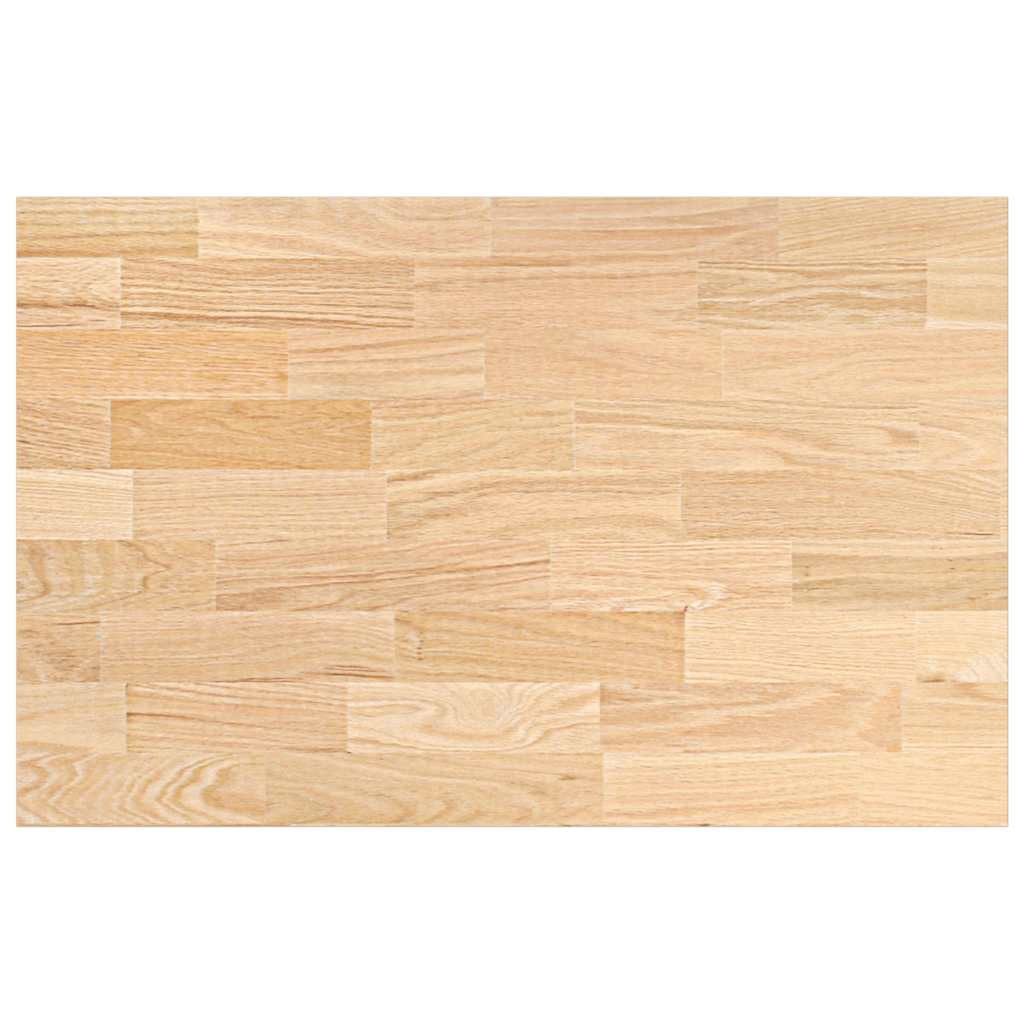 vidaXL Tischplatte Küchenarbeitsplatte 100x63,5x4 cm Massivholz Eiche Rechteckig (1 St)