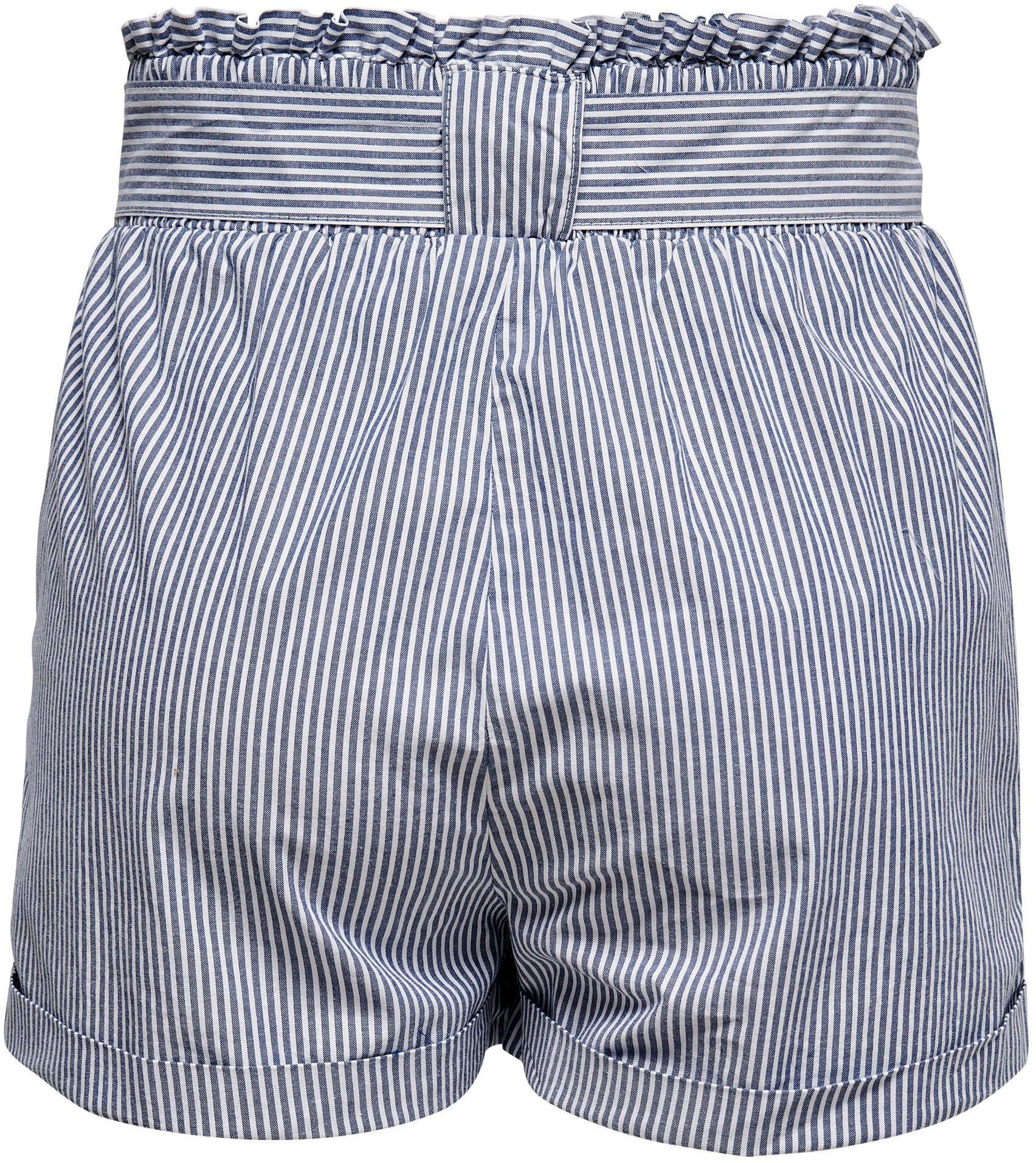 ONLSMILLA Shorts stripes blue ONLY