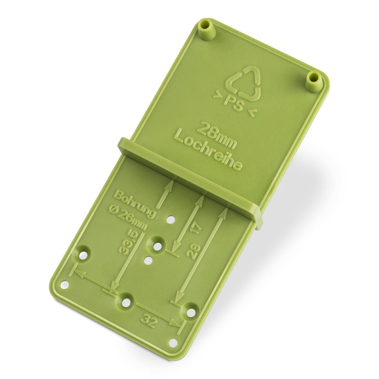 SO-TECH® Möbelbeschlag Topfband T52 Scharnier mit Dämpfer und Kreuzplatte (1 St), für Exzenter Verbindungsbeschläge, Topfbänder Ø 26 und 35 mm