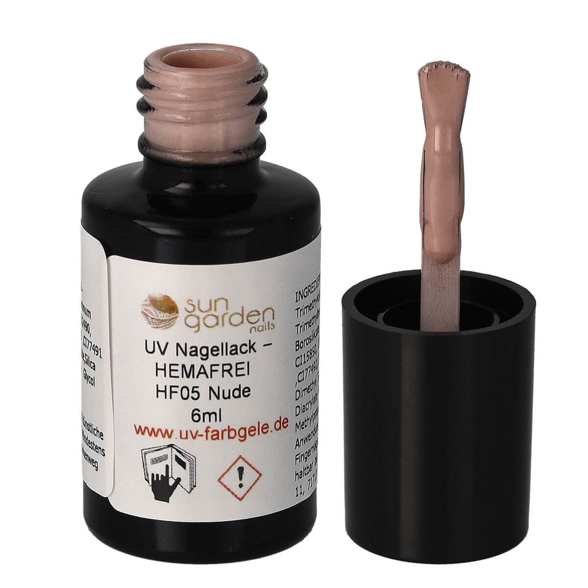 6ml UV HEMAFREI HF05 - Nagellack – Nails Garden Nude Sun Nagellack