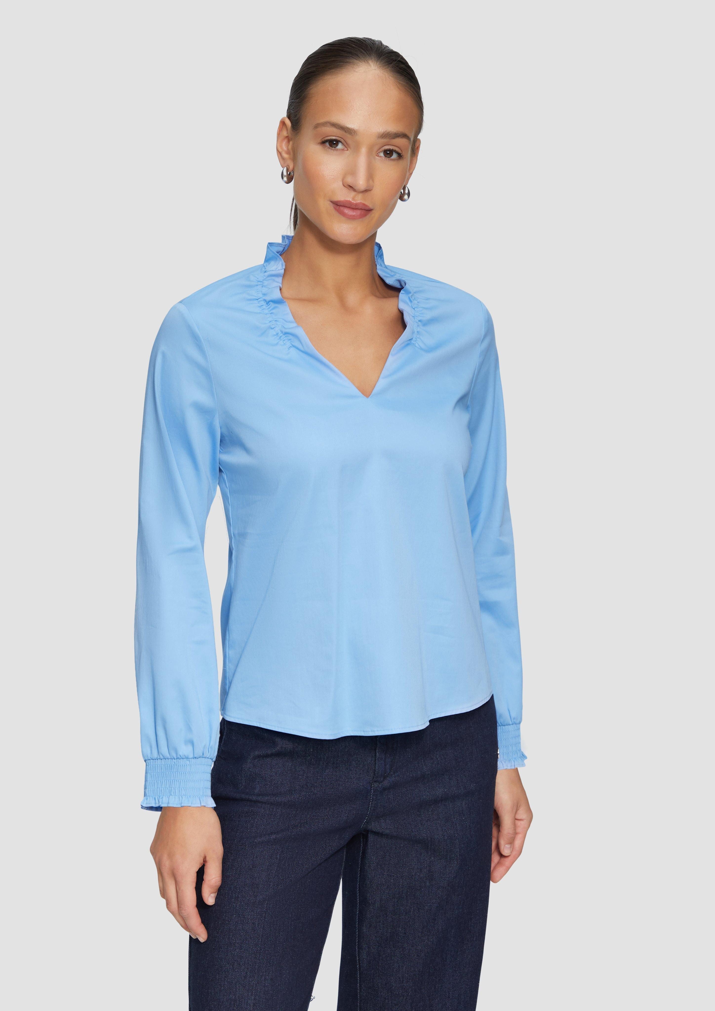 s.Oliver BLACK LABEL Langarmbluse Bluse mit günstig online kaufen