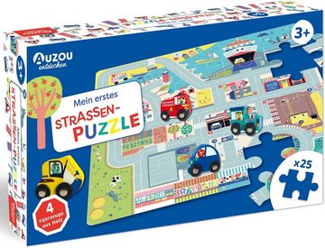 AUZOU Puzzle Mein erstes Straßenpuzzle, 25 Puzzleteile