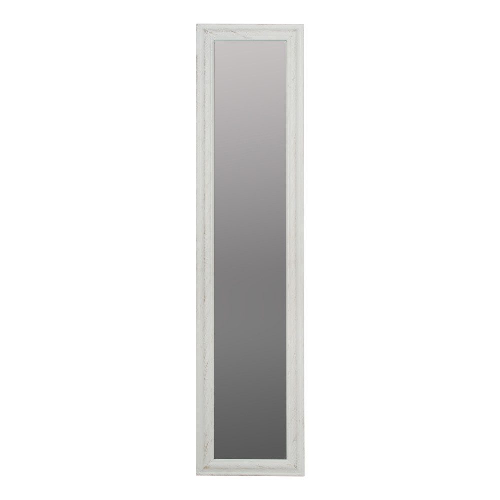 Myflair Möbel & Accessoires Spiegel Standspiegel MIA weiß gold gewischt schlichter gewölbter Holzrahmen 40
