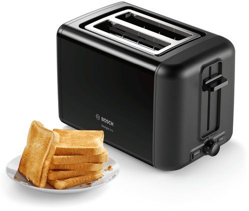 Image of BOSCH Toaster TAT3P423DE DesignLine, 2 kurze Schlitze, 820 W