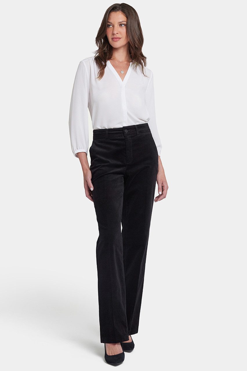 NYDJ Straight-Jeans Straight Pants in Velveteen