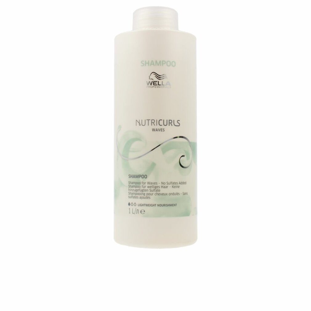 Wella Professionals Haarshampoo Nutricurls Shampoo Waves 1000ml