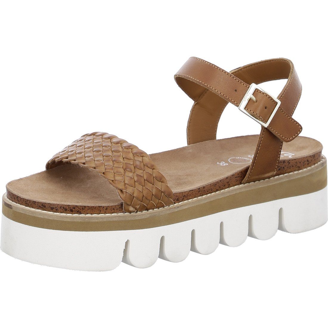 Ara Ara Schuhe, Sandalette Florenz - Glattleder Sandalette braun 044881 | Sandaletten
